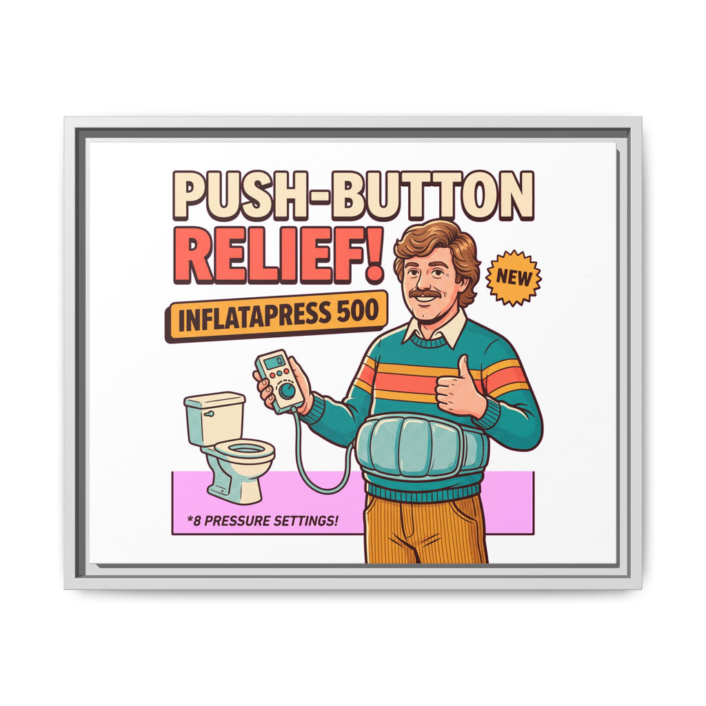 Push-Button Relief Inflatable Belt Canvas