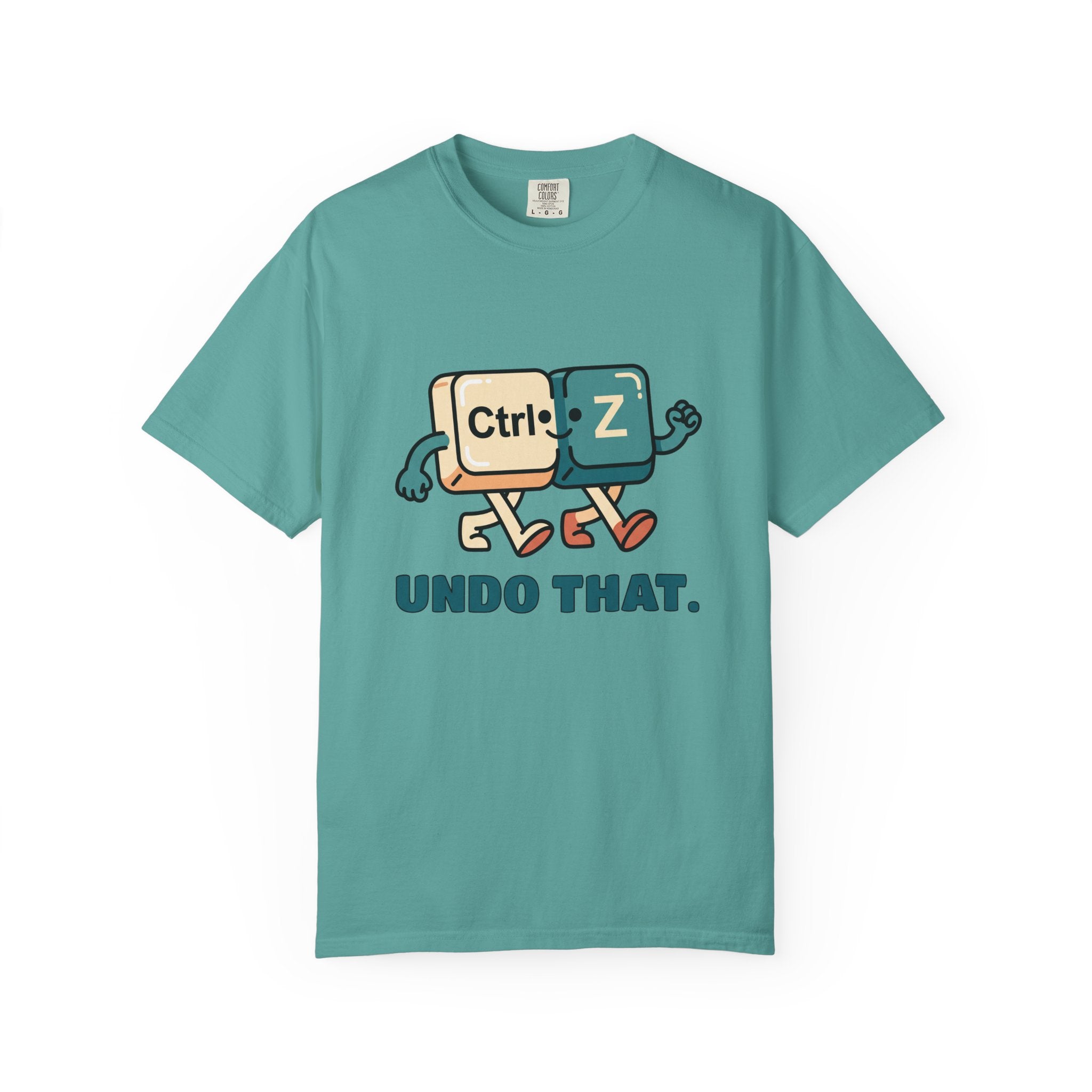 Ctrl Z Characters Undo That T-Shirt | Keyboard Funny Tech Humor Tee