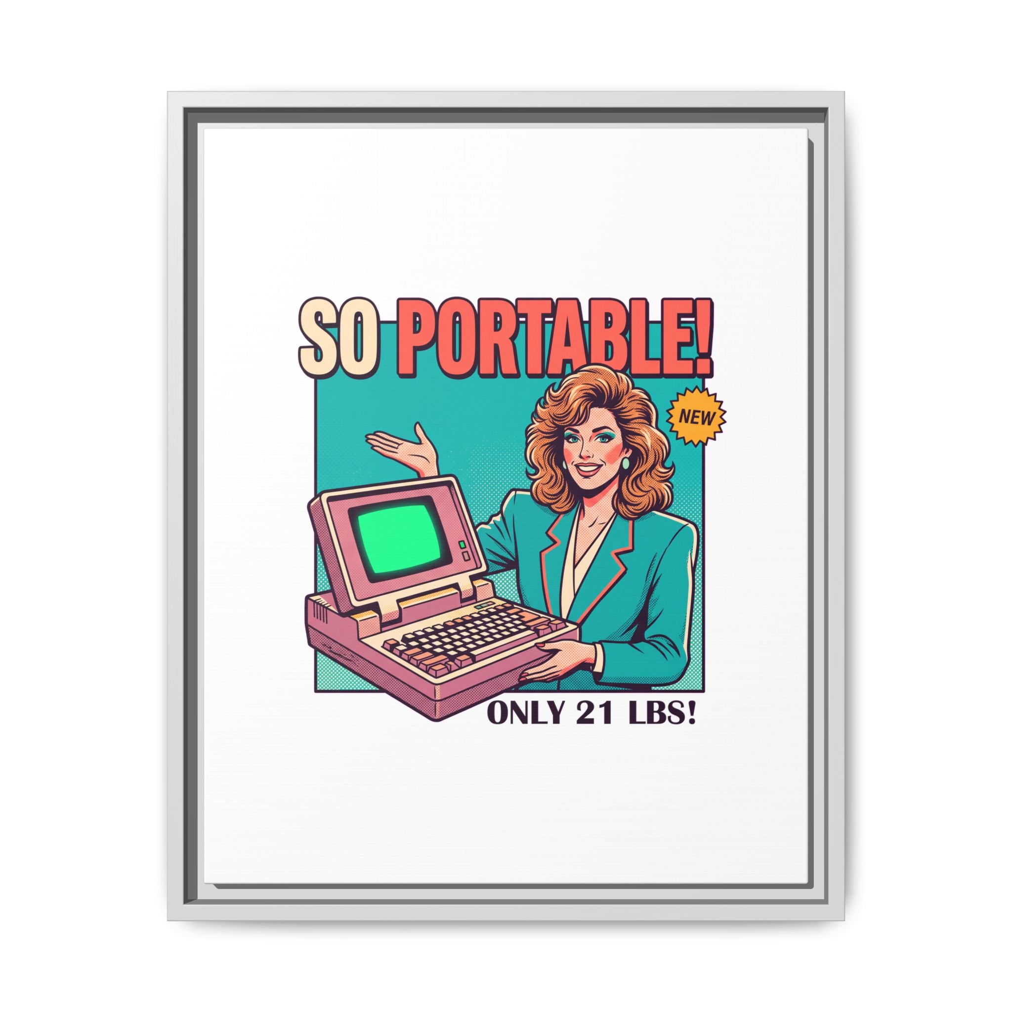 So Portable!  The 21 Pound Laptop Revolution