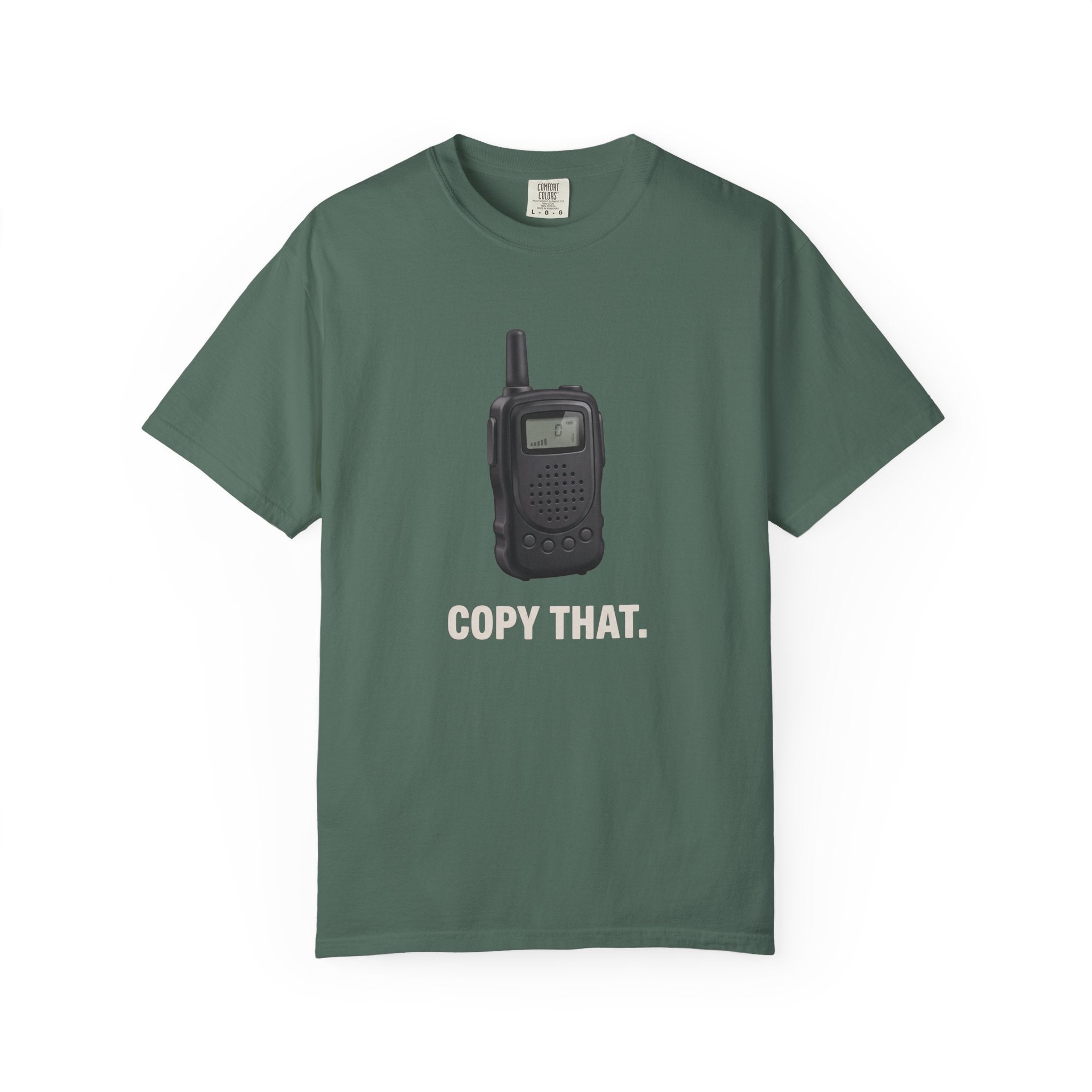Walkie Talkie Illustration Copy That T-Shirt | Retro Radio Graphic Tee
