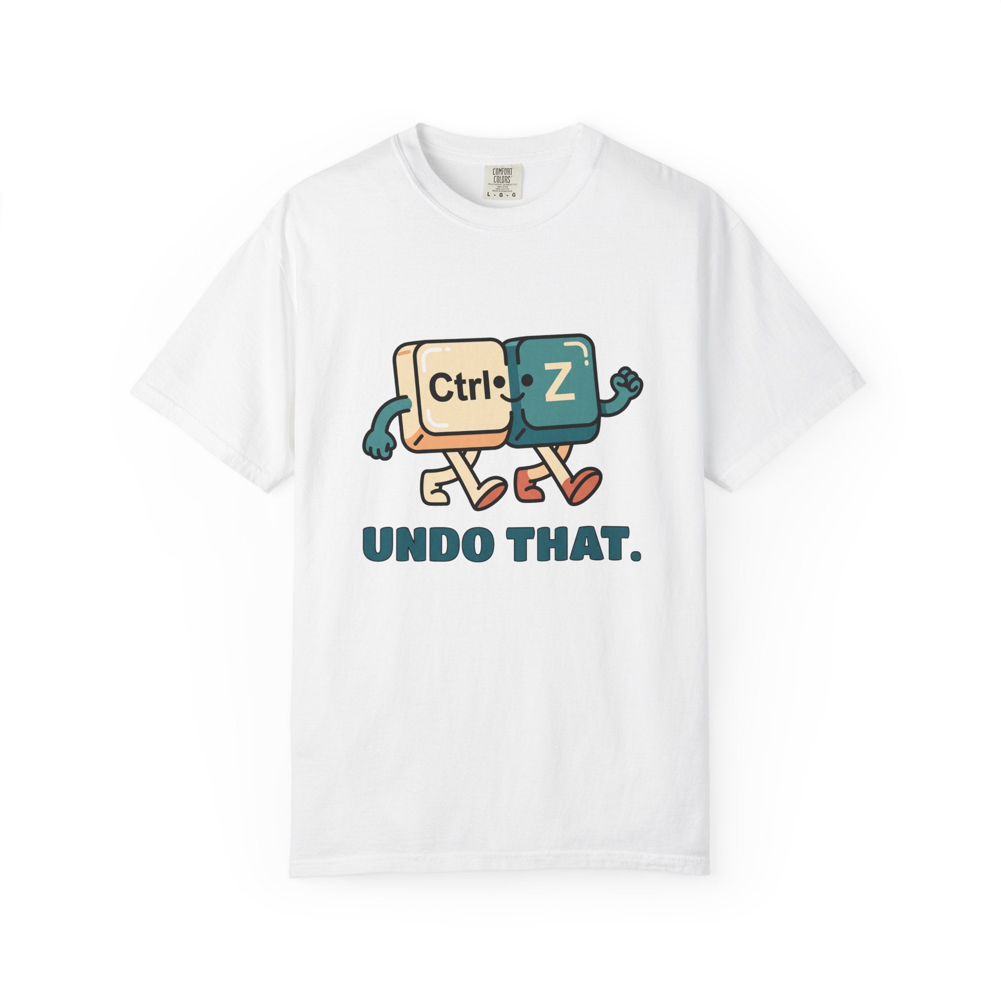 Ctrl Z Characters Undo That T-Shirt | Keyboard Funny Tech Humor Tee