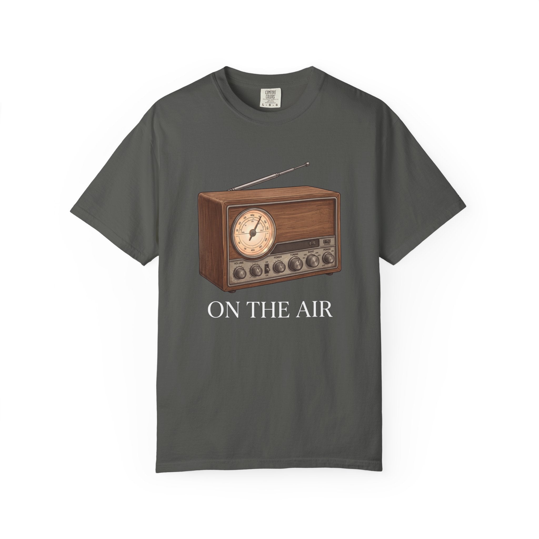 Vintage Radio "On The Air" T-Shirt | Retro Broadcast Tee