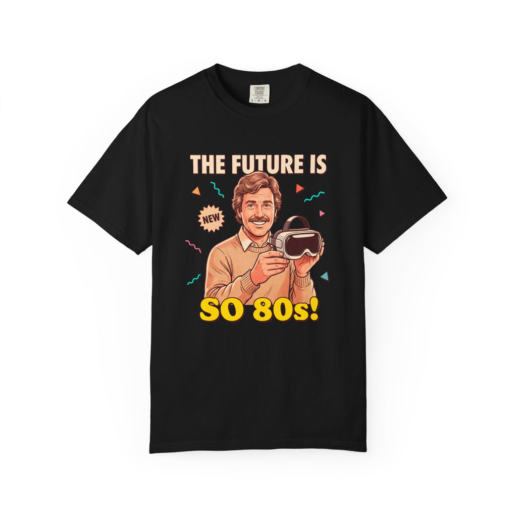 The Future Is So 80s VR Headset T-shirt | Retro 80s Vintage Tech Tee