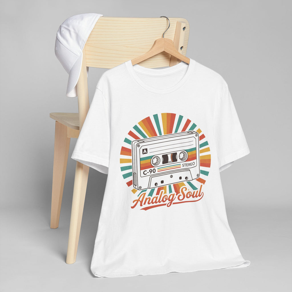 Retro Cassette 'Analog Soul' T-Shirt