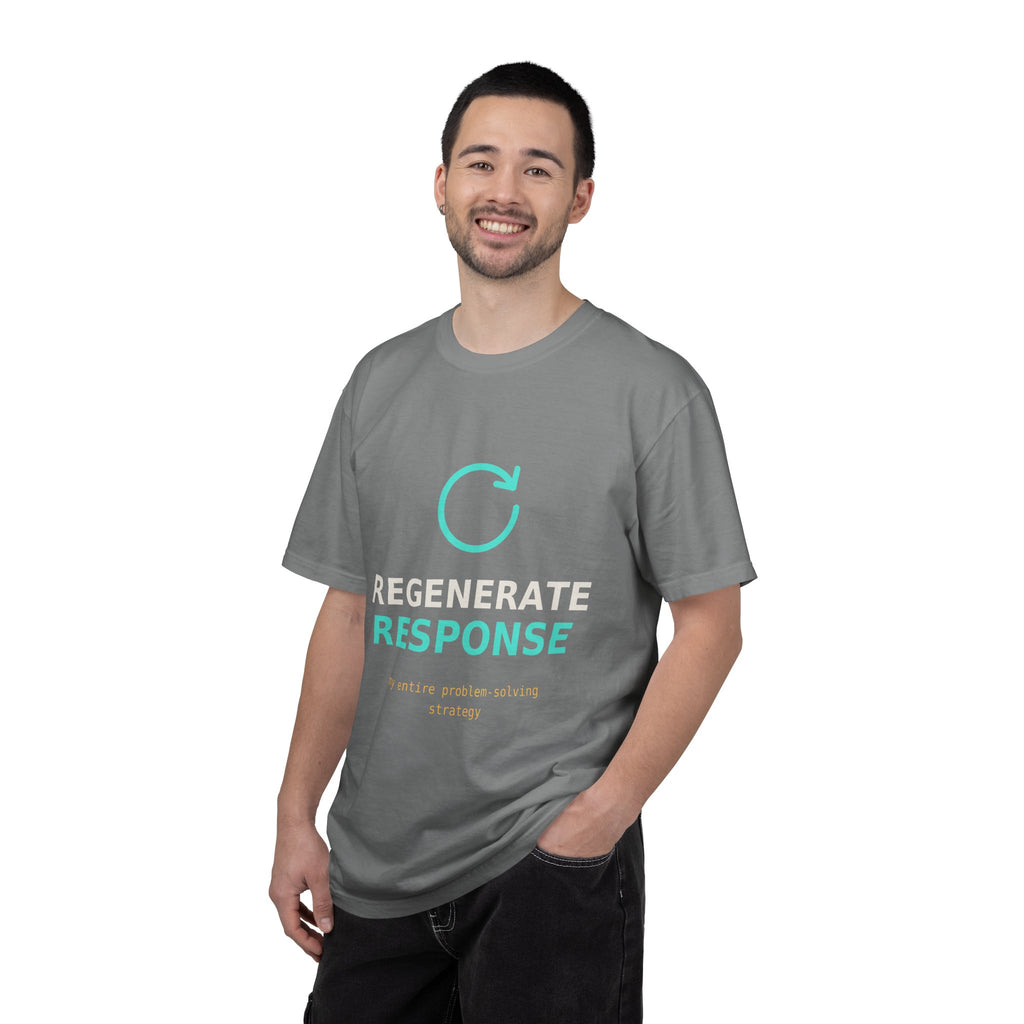 Regenerate Response Funny AI T-Shirt, Programmer Gift, Developer Tee, Coding Humor Shirt, AI Meme for Nerds, Problem Solving Geek