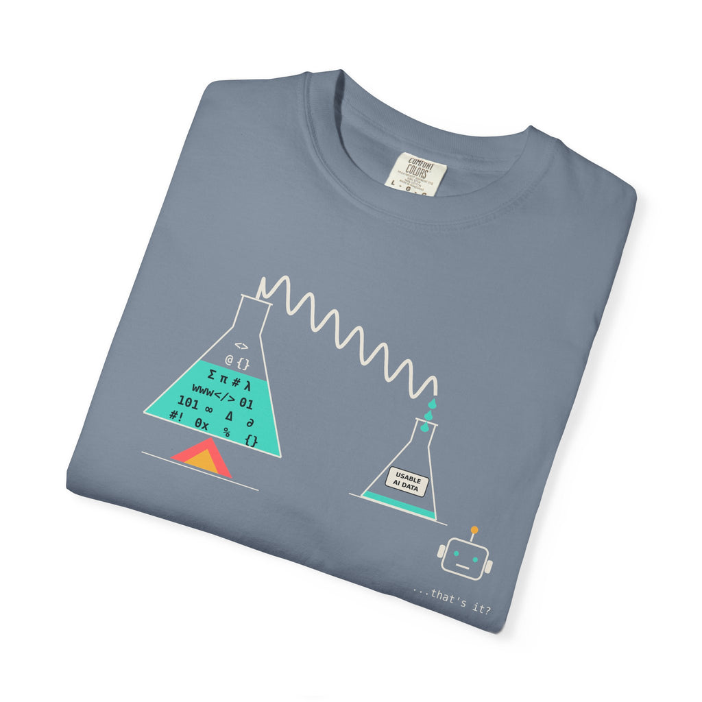 Theres Knowledge Out There Funny AI T-Shirt, Data Science Meme Tee, Machine Learning Gift, Programmer Tech Humor Nerd Shirt for Coders