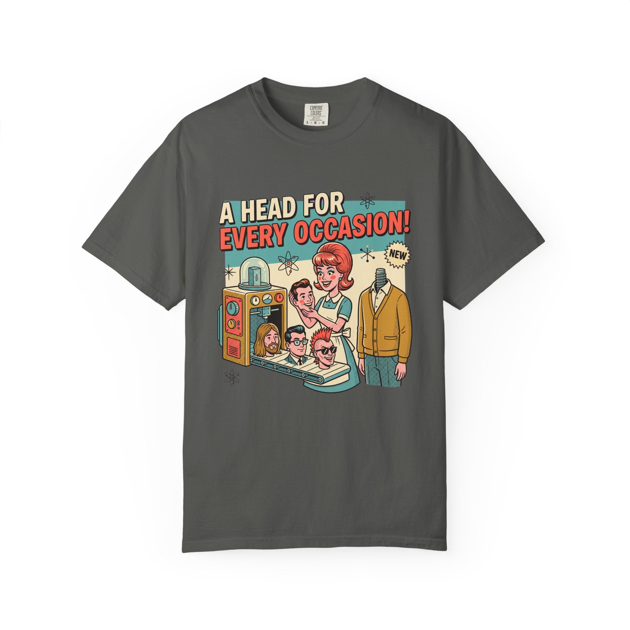 A Head for Every Occasion T-shirt | Retro Vintage Doll Heads Illustration