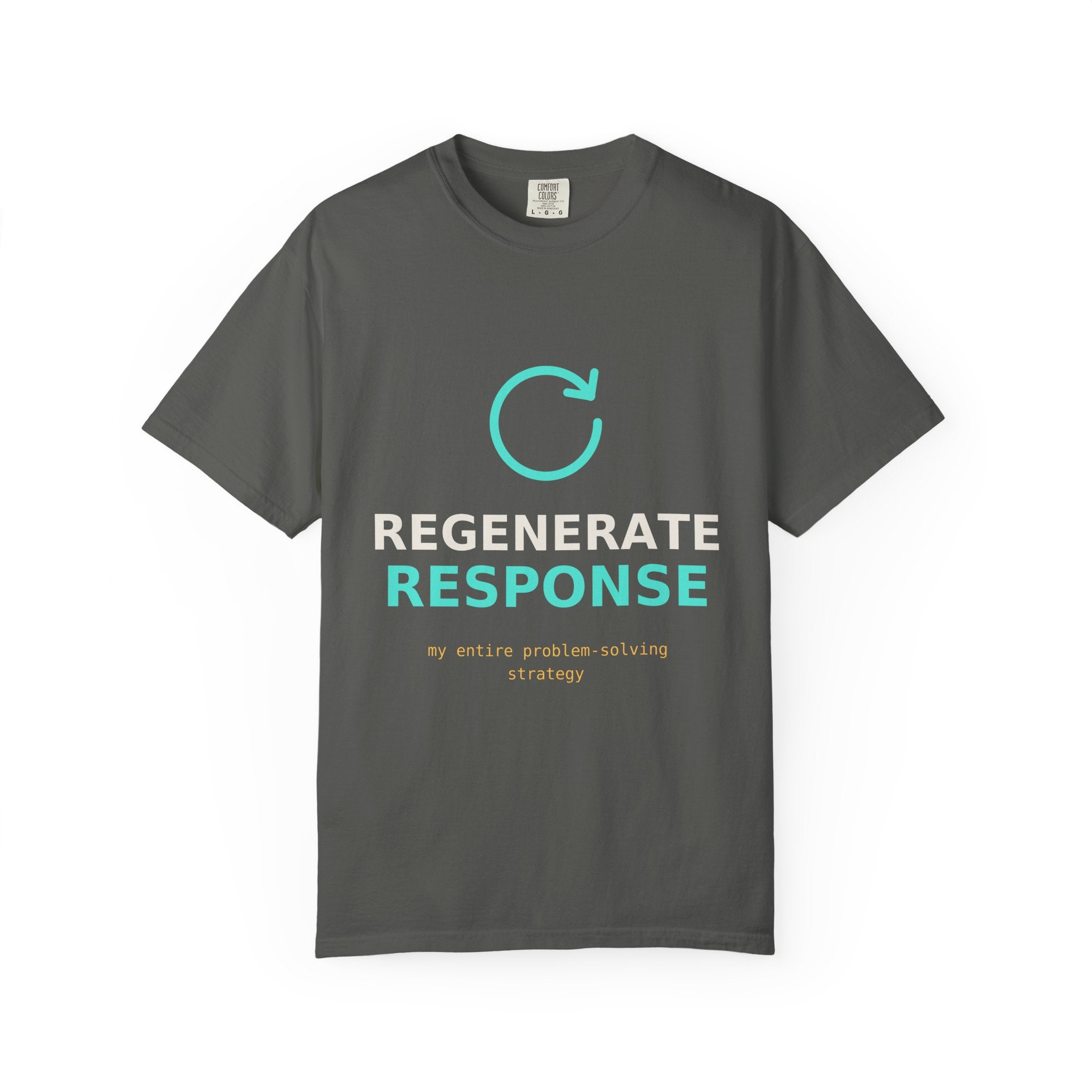 Regenerate Response Funny AI T-Shirt, Programmer Gift, Developer Tee, Coding Humor Shirt, AI Meme for Nerds, Problem Solving Geek
