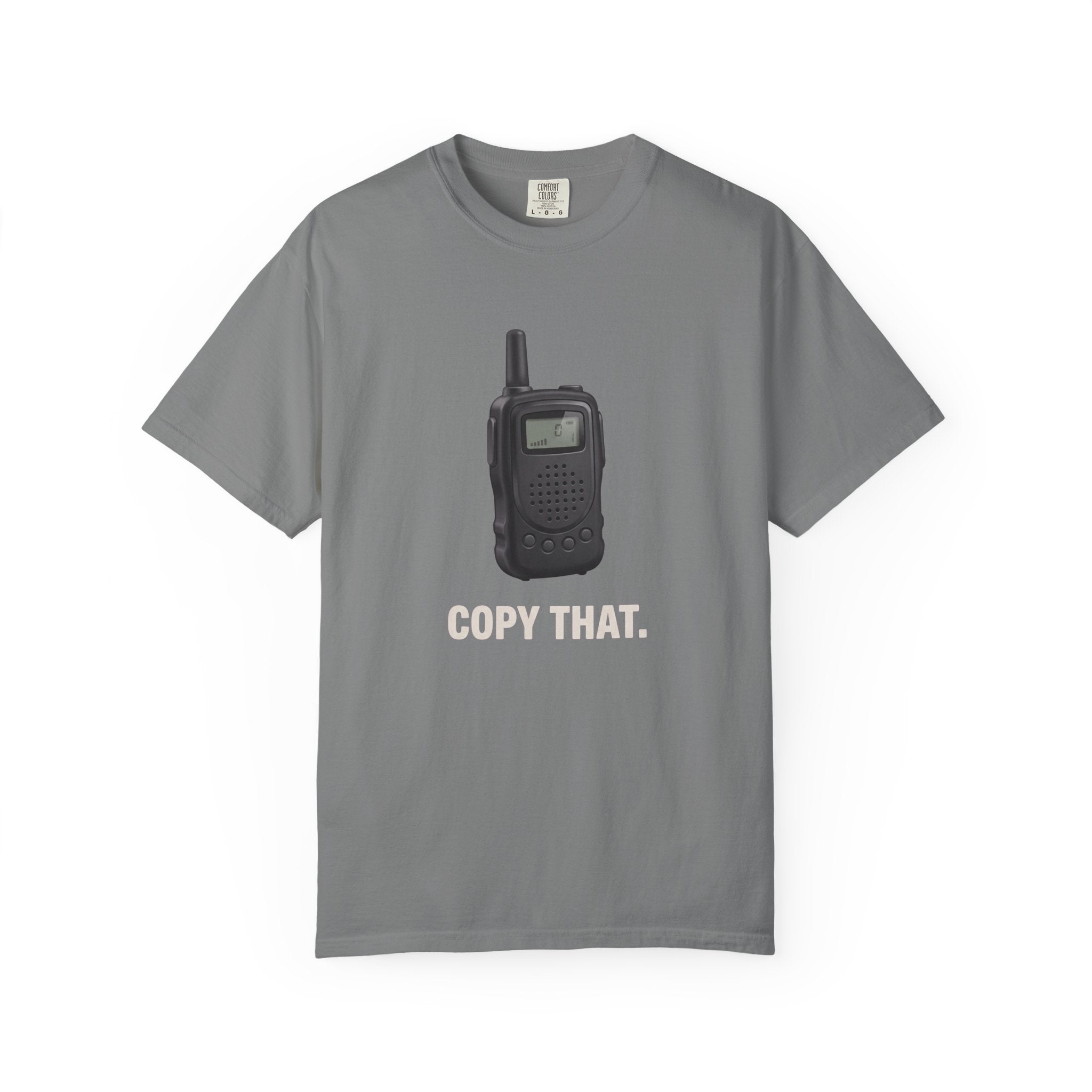Walkie Talkie Illustration Copy That T-Shirt | Retro Radio Graphic Tee