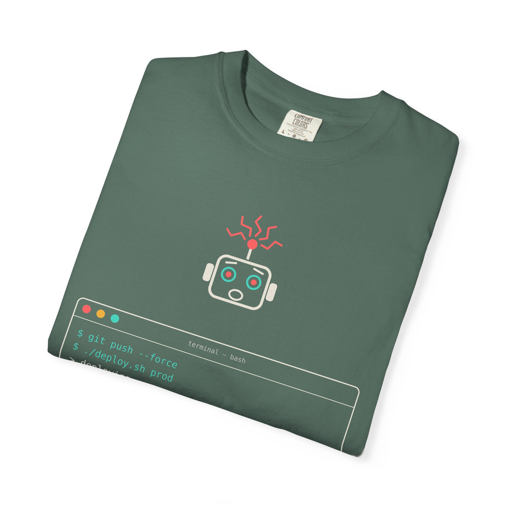 Deploy on Friday Funny Programmer T-Shirt, Coding Humor Tee, Software Developer Gift, DevOps Meme Shirt, Tech Nerd Gift for Coders