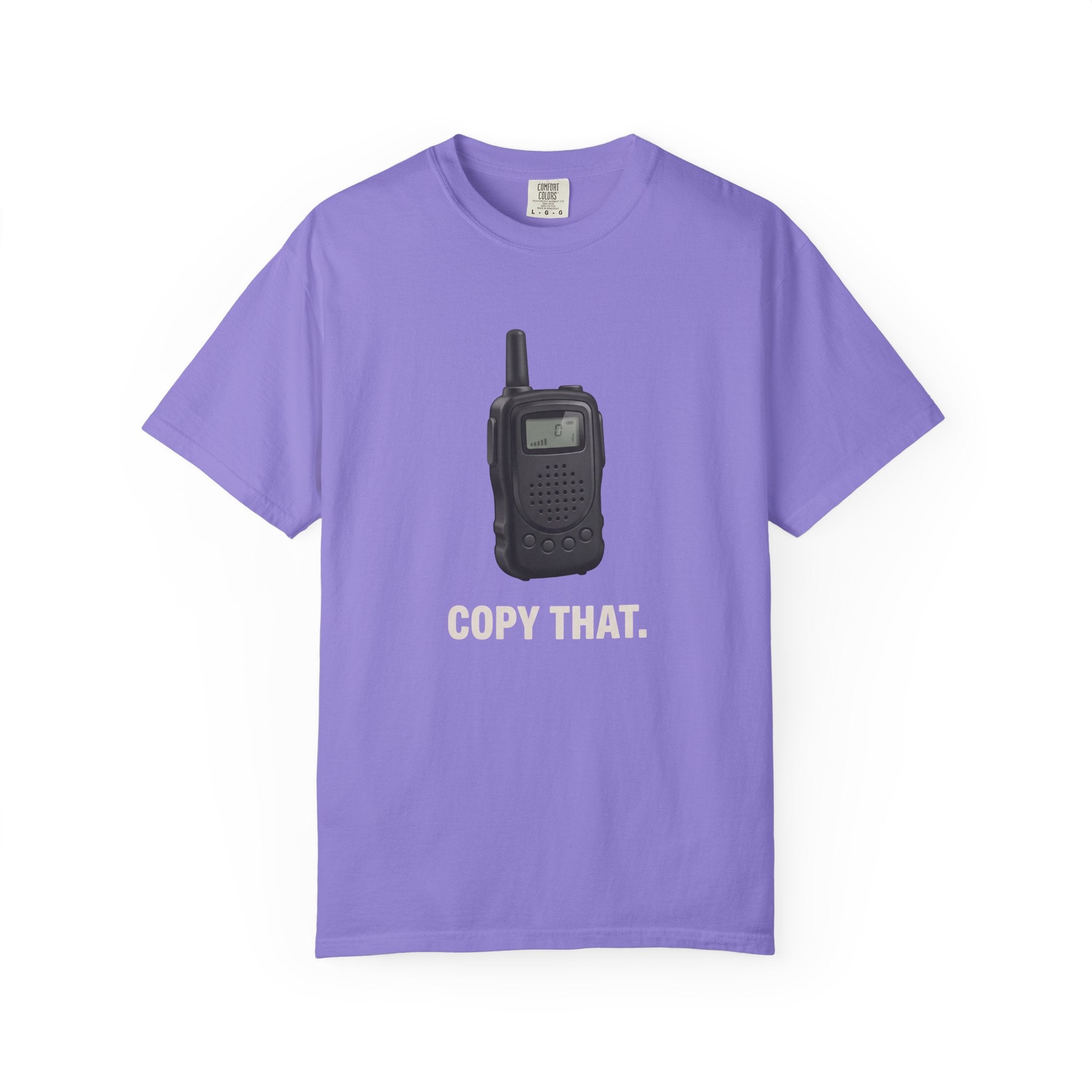 Walkie Talkie Illustration Copy That T-Shirt | Retro Radio Graphic Tee