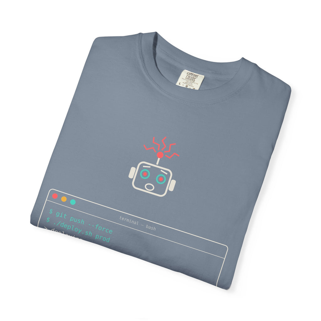 Deploy on Friday Funny Programmer T-Shirt, Coding Humor Tee, Software Developer Gift, DevOps Meme Shirt, Tech Nerd Gift for Coders