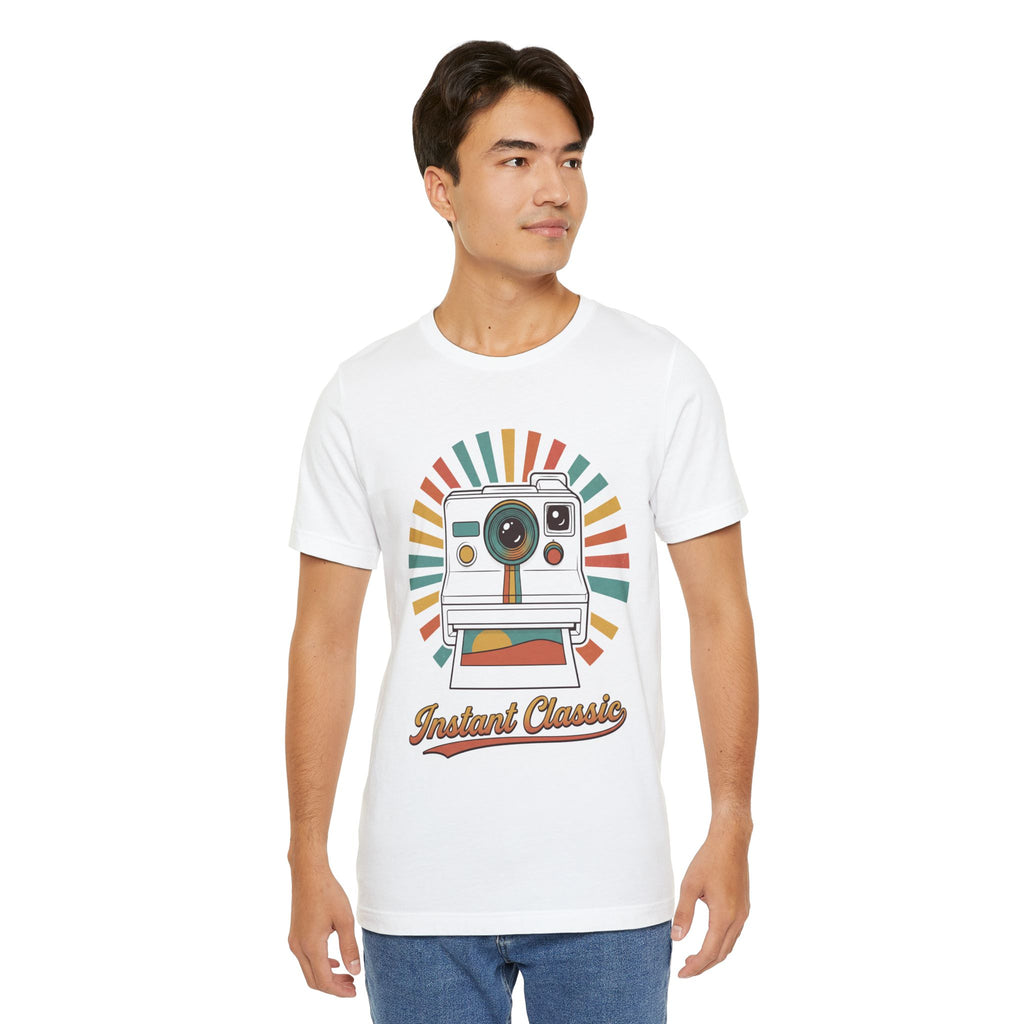 Retro Instant Camera T-Shirt — "Instant Classic" Vintage Photo Tee