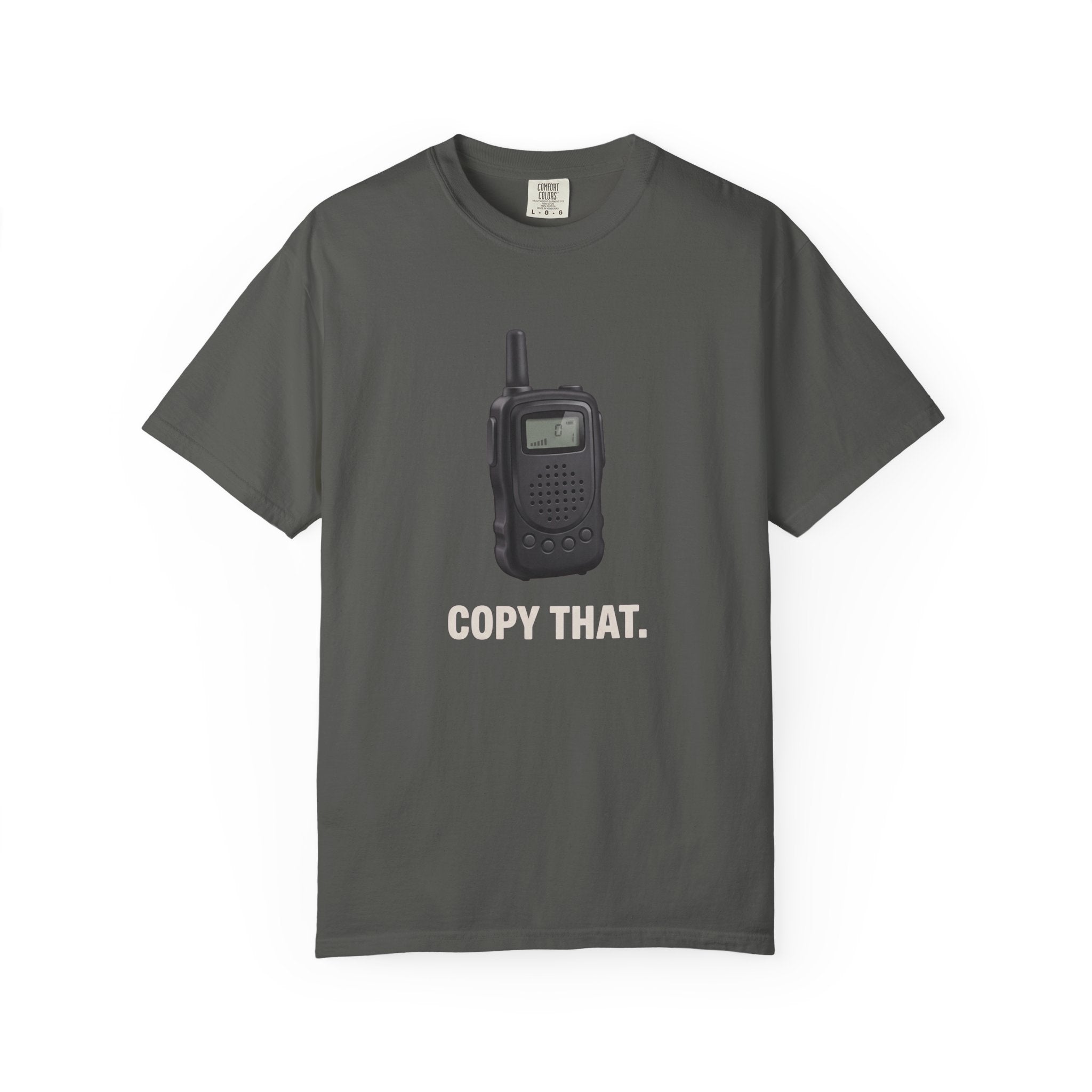 Walkie Talkie Illustration Copy That T-Shirt | Retro Radio Graphic Tee
