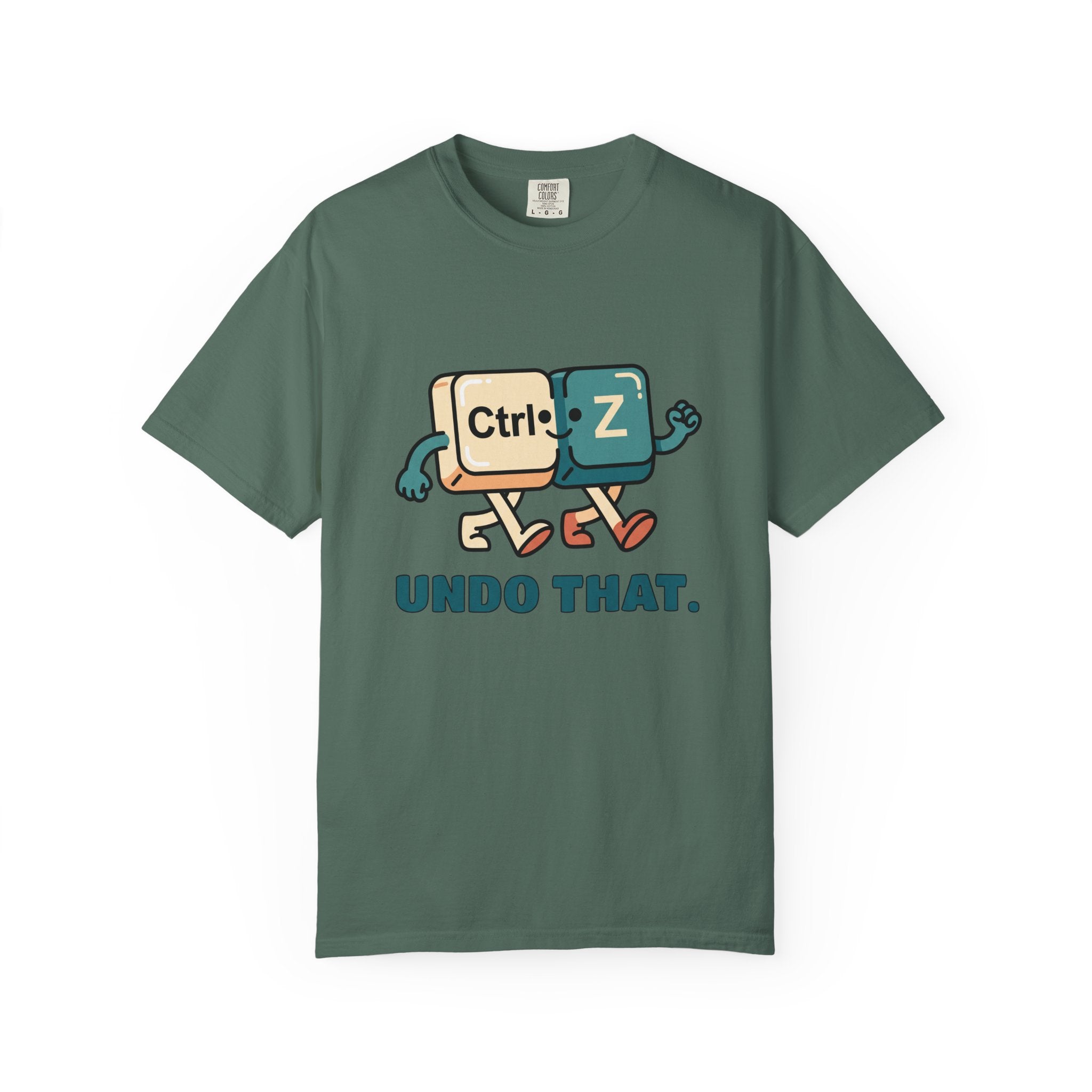 Ctrl Z Characters Undo That T-Shirt | Keyboard Funny Tech Humor Tee