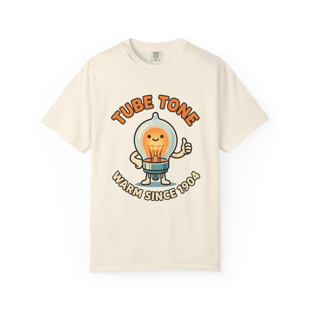 Tube Tone Light Bulb Tee | Vintage Radiant Lamp Illustration, Warm Since 1904