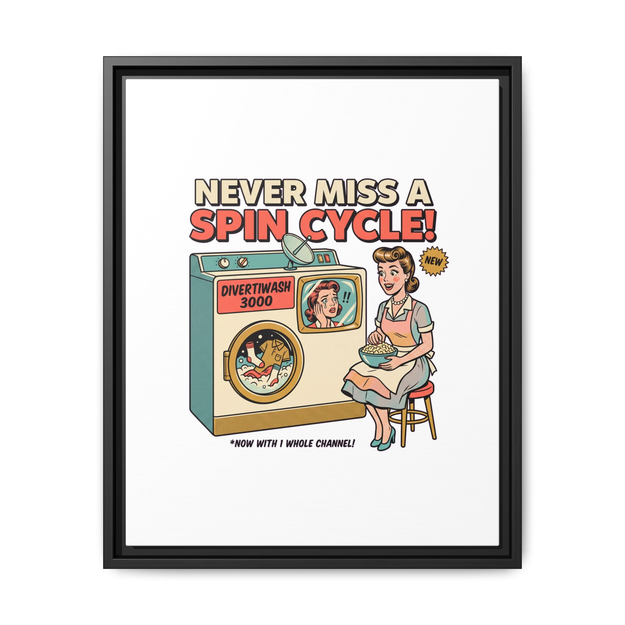 Divertiwash 3000  Never Miss a Spin Cycle!