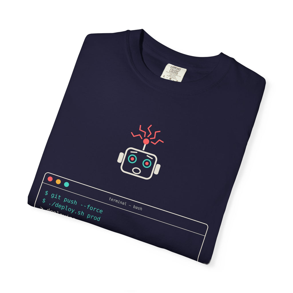 Deploy on Friday Funny Programmer T-Shirt, Coding Humor Tee, Software Developer Gift, DevOps Meme Shirt, Tech Nerd Gift for Coders