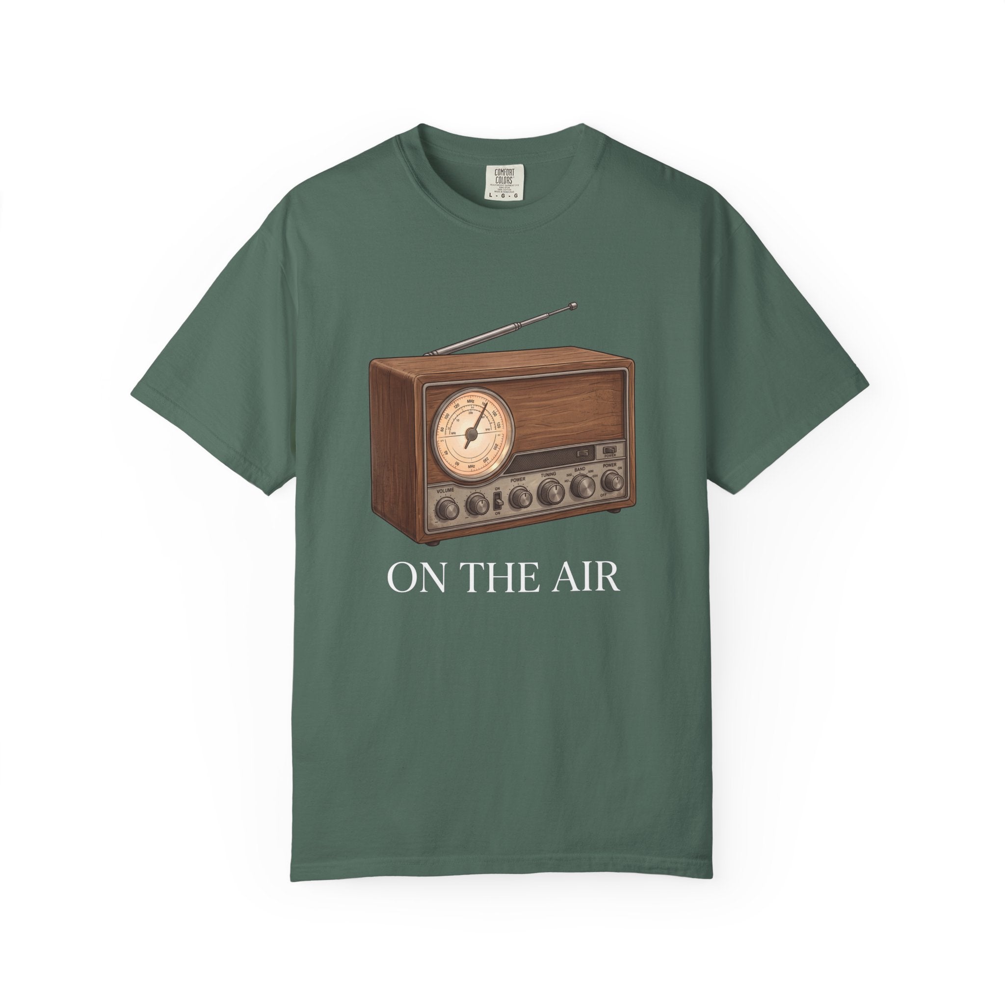 Vintage Radio "On The Air" T-Shirt | Retro Broadcast Tee