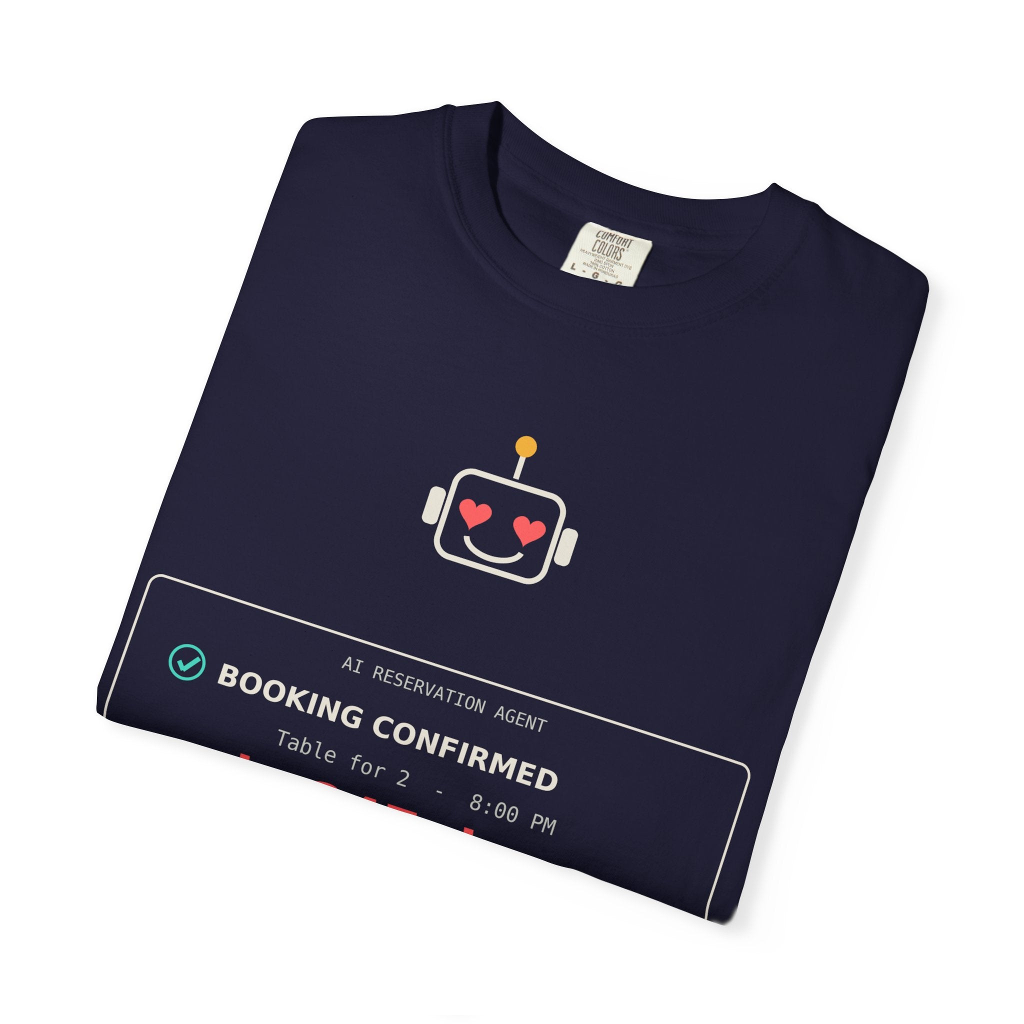 AI Booking Agent Funny Tech T-Shirt, AI Fail Meme Tee, Programmer Gift, Developer Humor Shirt, Software Engineer Nerd Gift