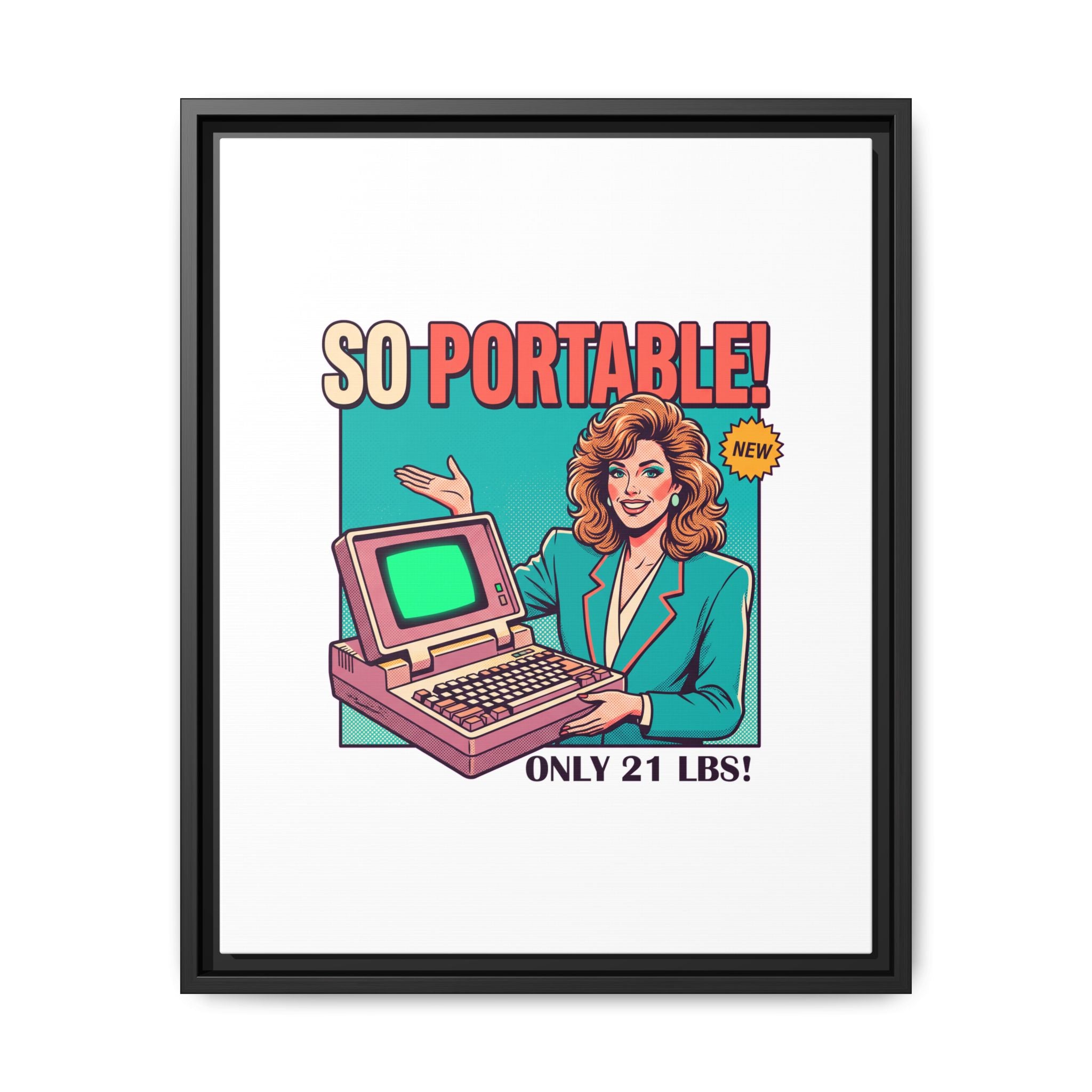So Portable!  The 21 Pound Laptop Revolution