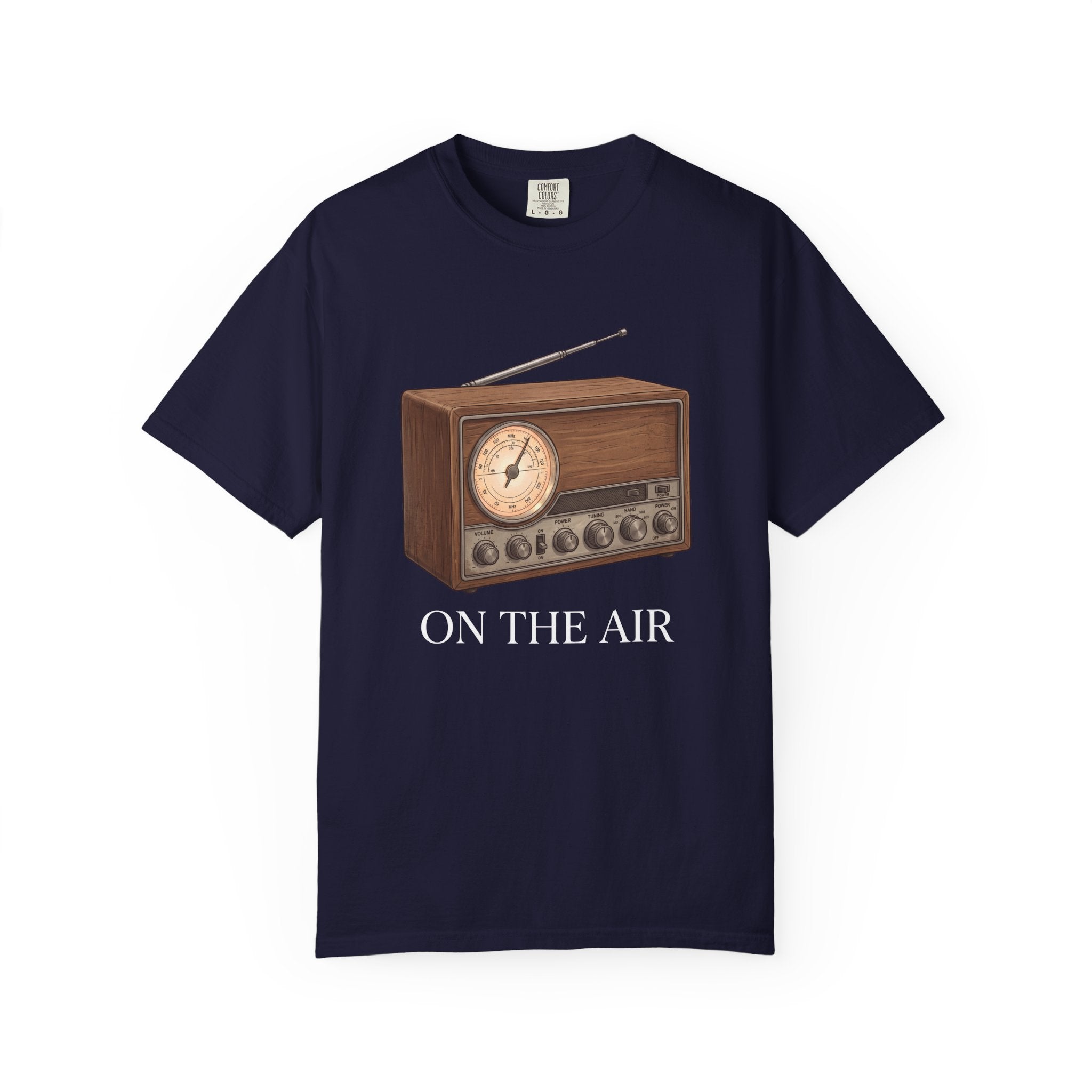 Vintage Radio "On The Air" T-Shirt | Retro Broadcast Tee