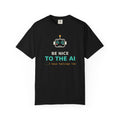 Be Nice to the AI Funny Robot Coffee Mug, Cute AI Meme Cup, Programmer Gift, Tech Humor Mug, Wholesome Nerd Gift