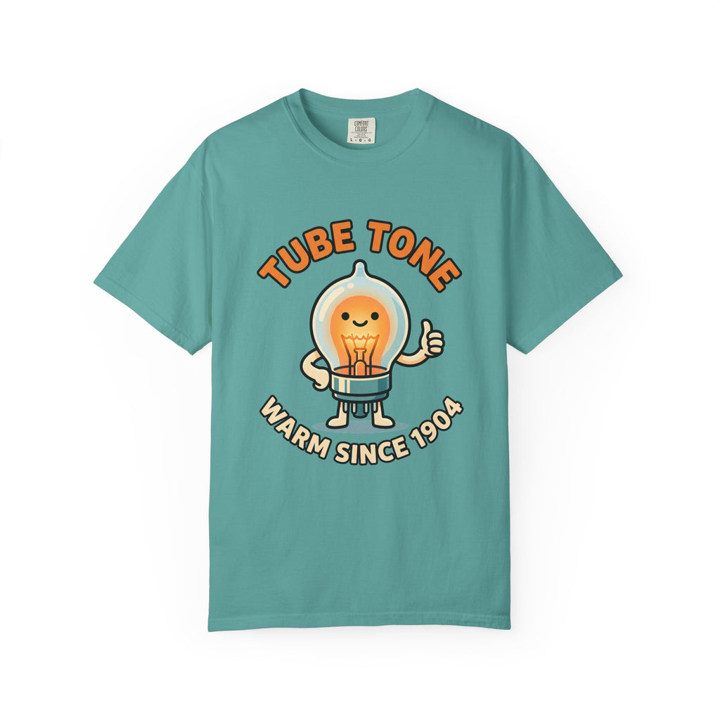 Tube Tone Light Bulb Tee | Vintage Radiant Lamp Illustration, Warm Since 1904