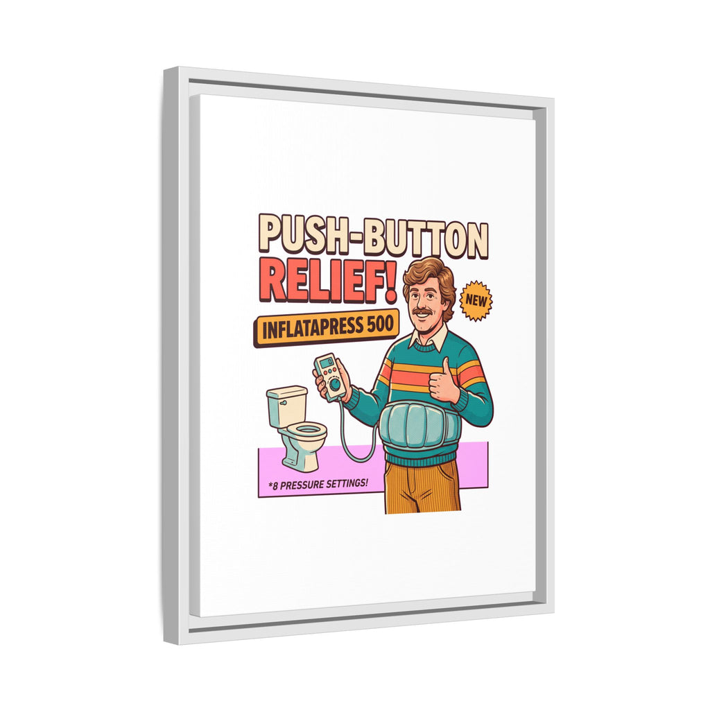 Push-Button Relief Inflatable Belt Canvas