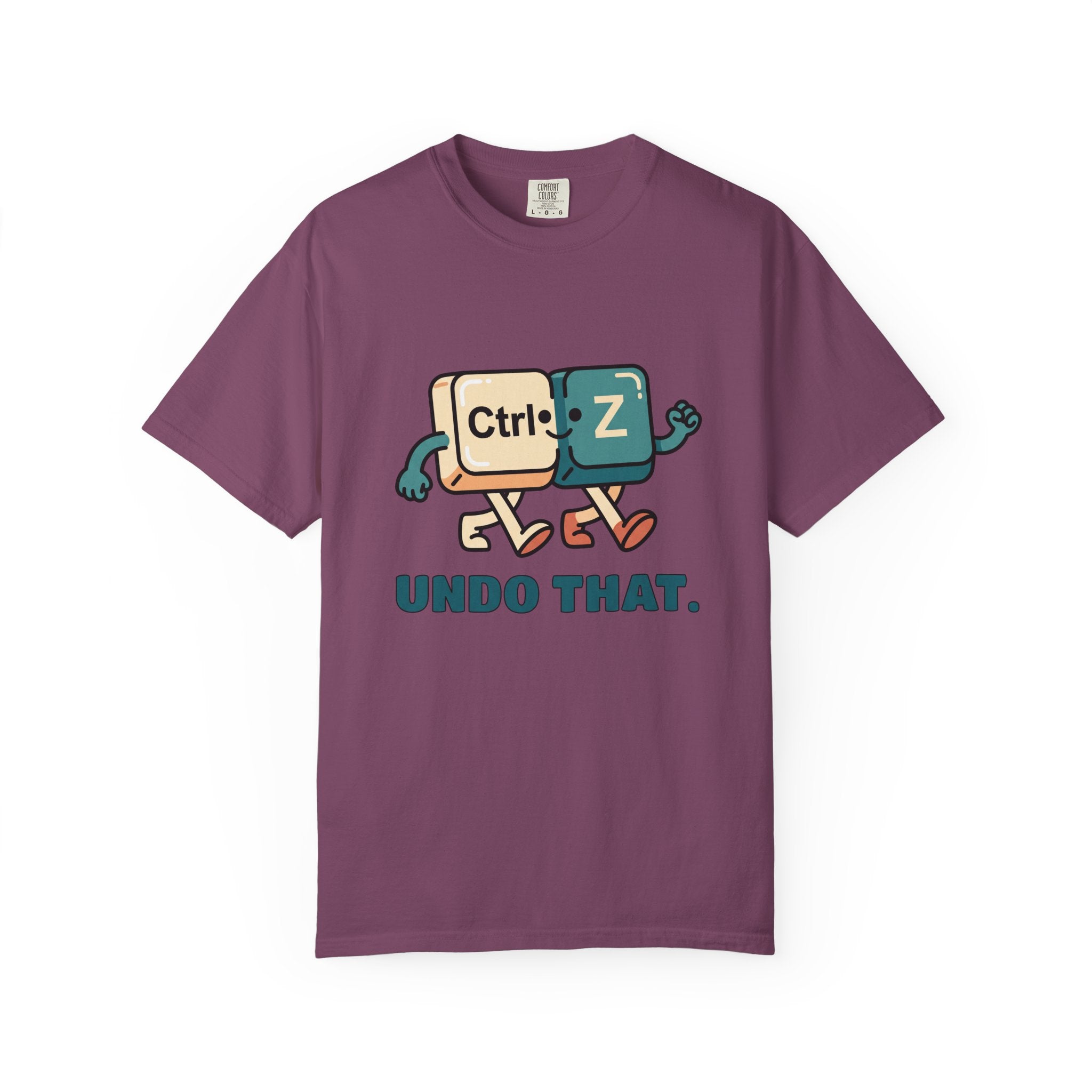 Ctrl Z Characters Undo That T-Shirt | Keyboard Funny Tech Humor Tee
