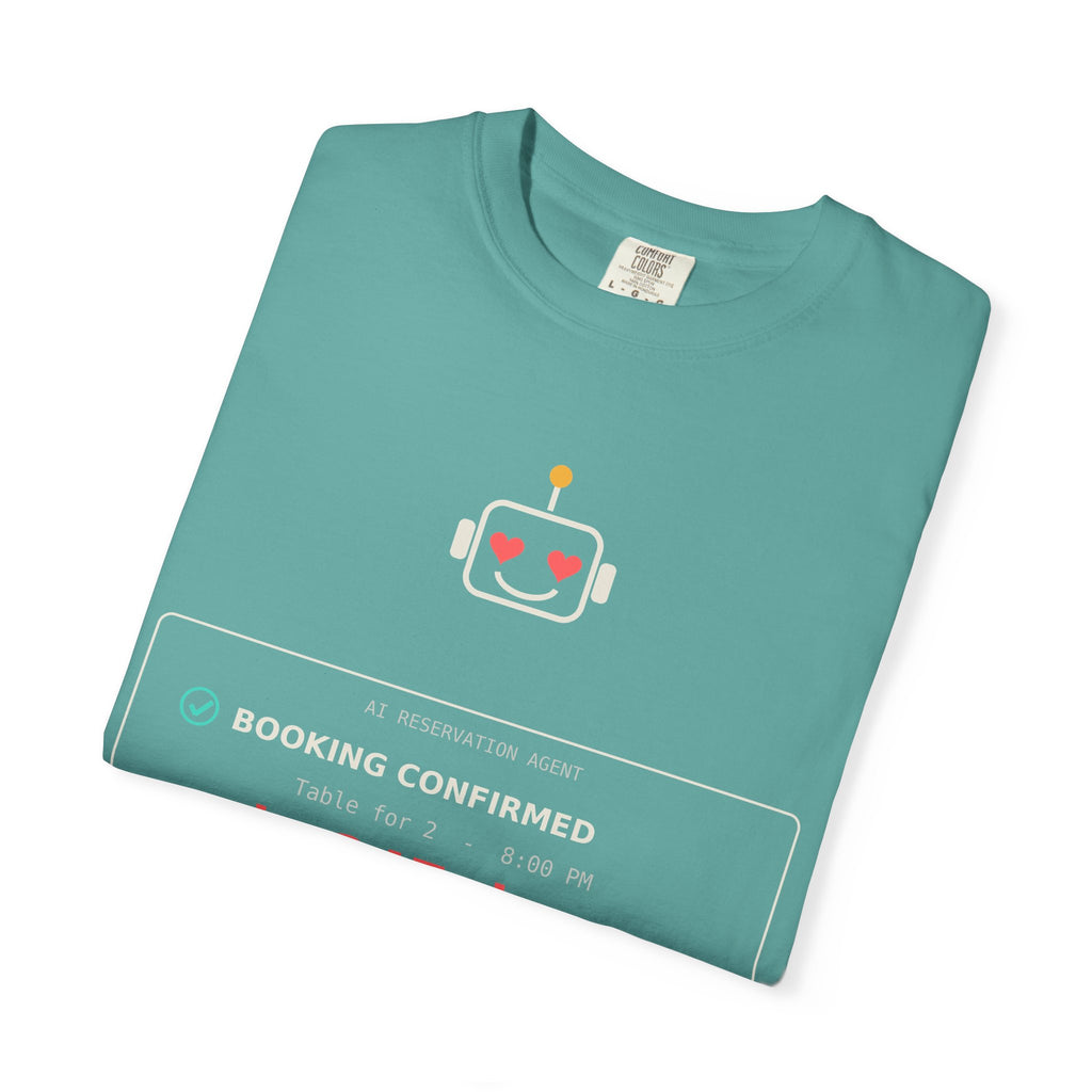 AI Booking Agent Funny Tech T-Shirt, AI Fail Meme Tee, Programmer Gift, Developer Humor Shirt, Software Engineer Nerd Gift