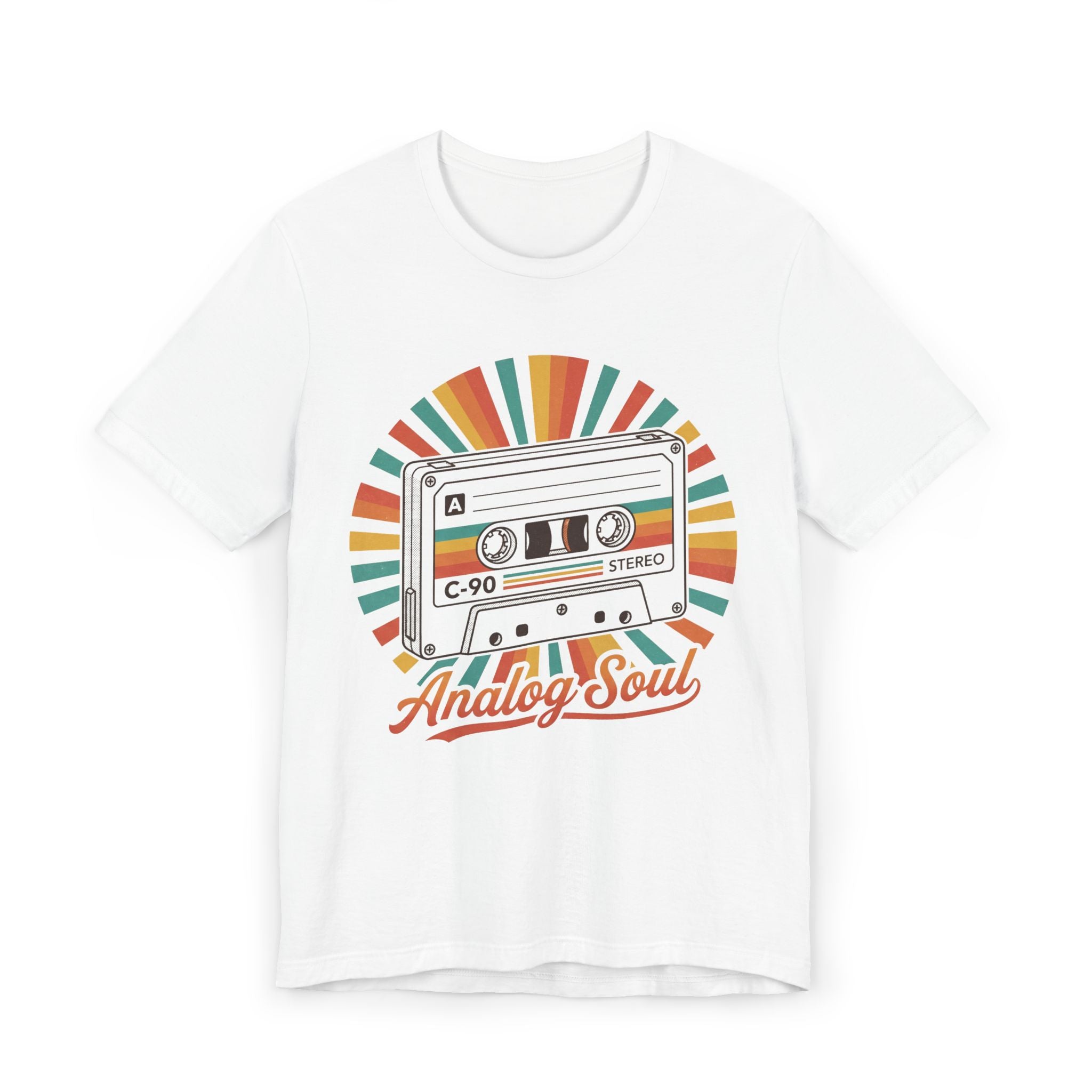 Retro Cassette 'Analog Soul' T-Shirt