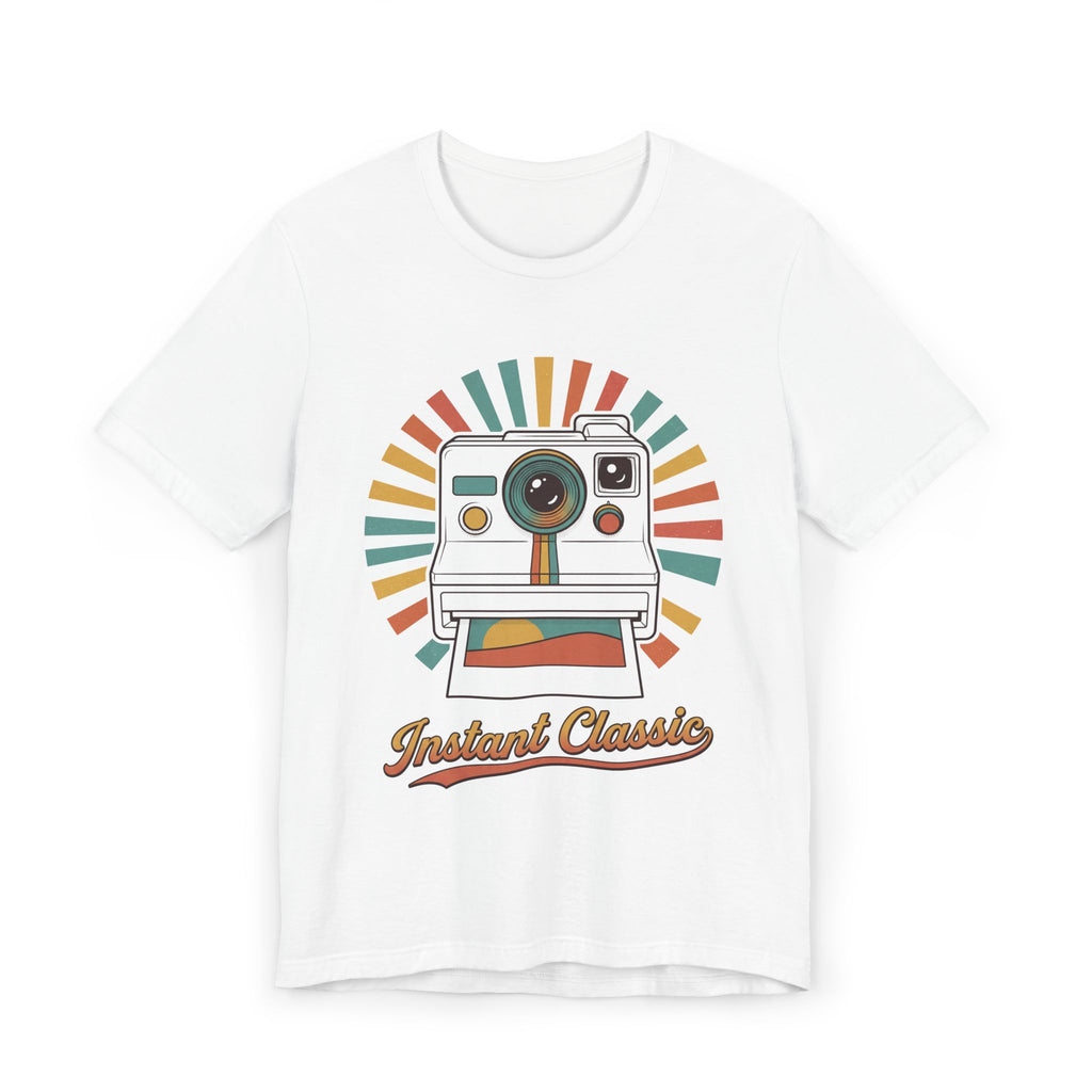 Retro Instant Camera T-Shirt — "Instant Classic" Vintage Photo Tee