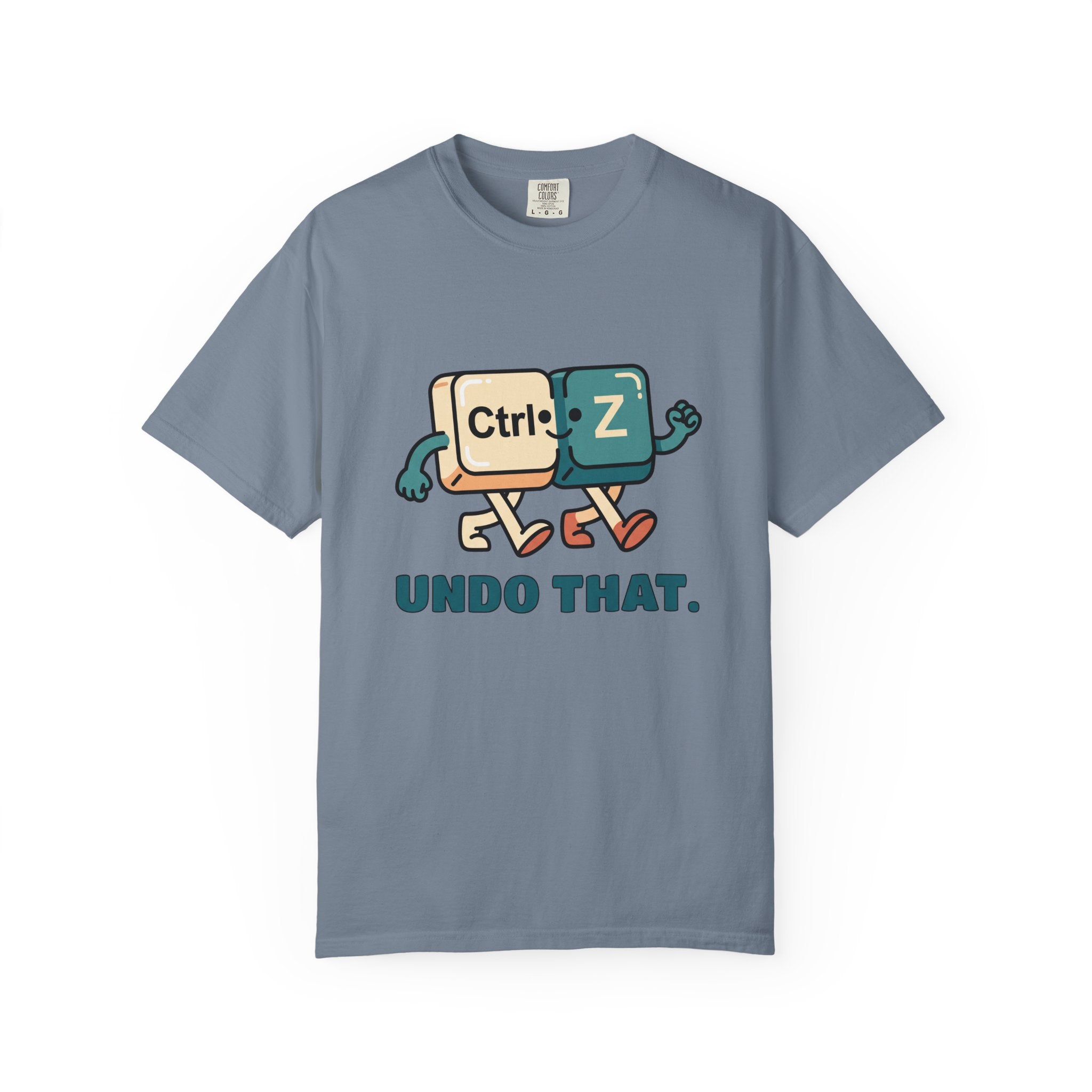 Ctrl Z Characters Undo That T-Shirt | Keyboard Funny Tech Humor Tee