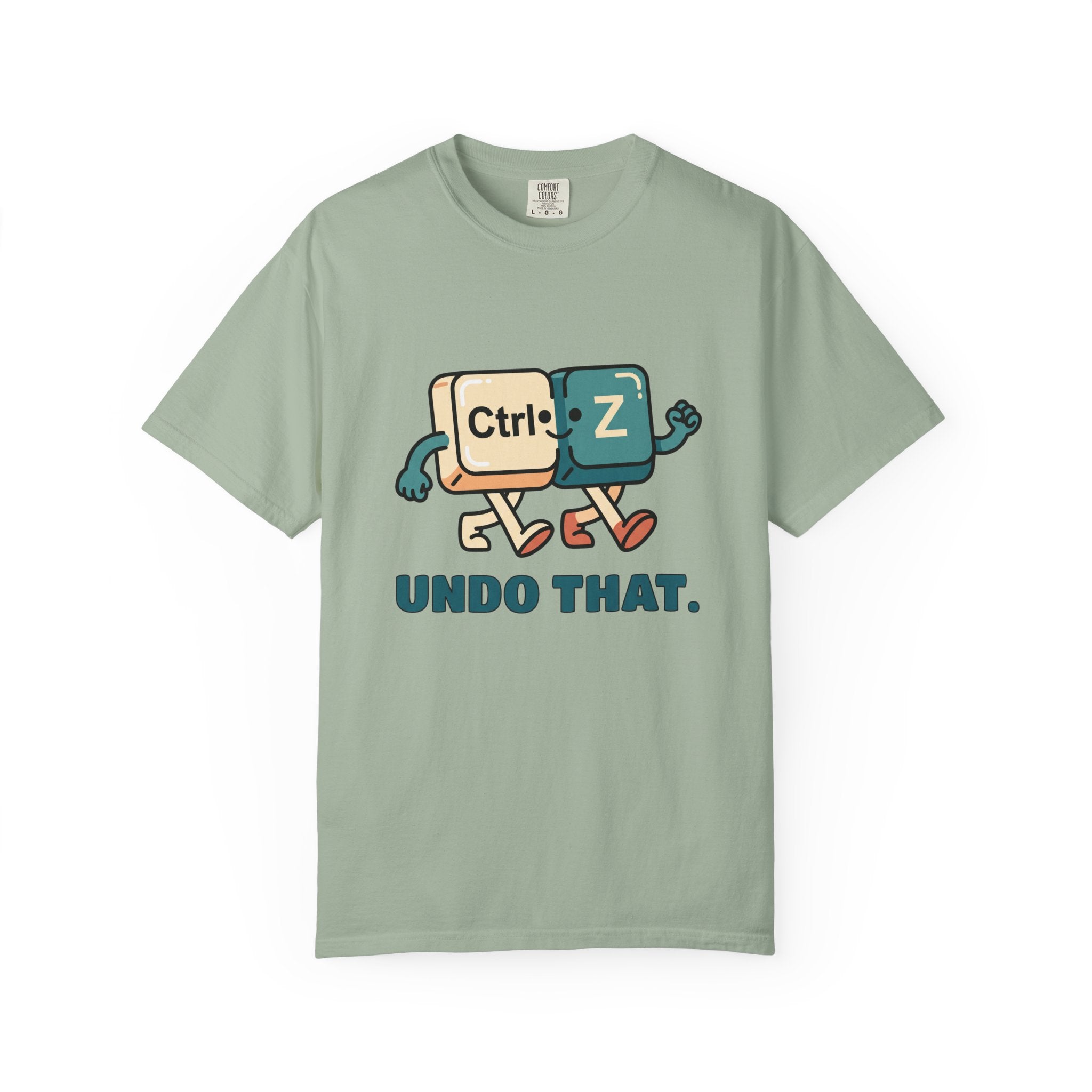Ctrl Z Characters Undo That T-Shirt | Keyboard Funny Tech Humor Tee