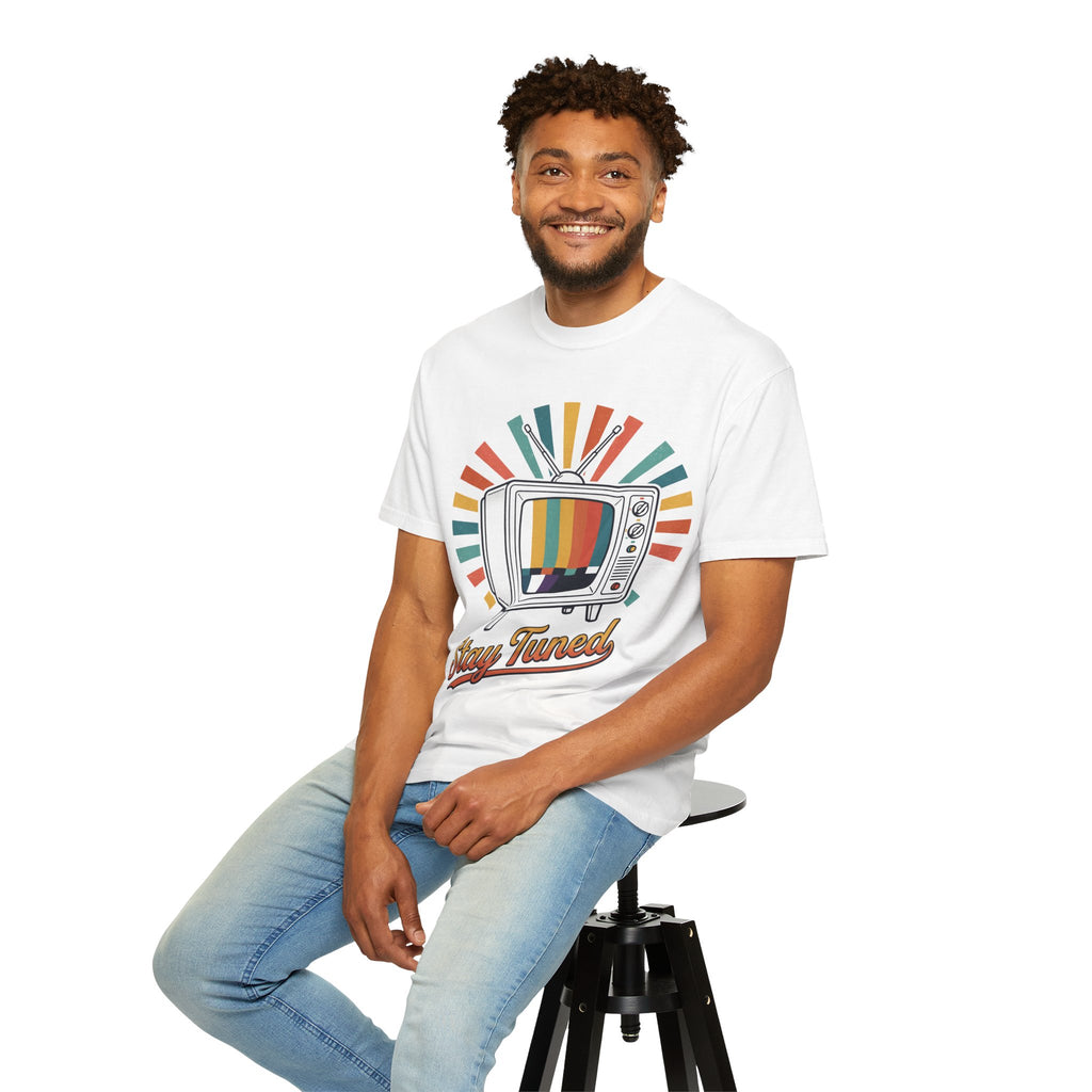 Retro TV Test Pattern T-shirt | Vintage 80s 90s Nostalgia