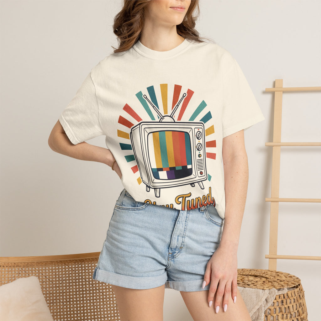 Retro TV Test Pattern T-shirt | Vintage 80s 90s Nostalgia