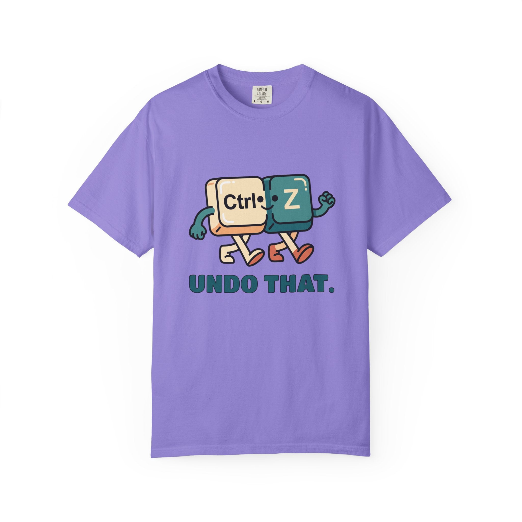 Ctrl Z Characters Undo That T-Shirt | Keyboard Funny Tech Humor Tee