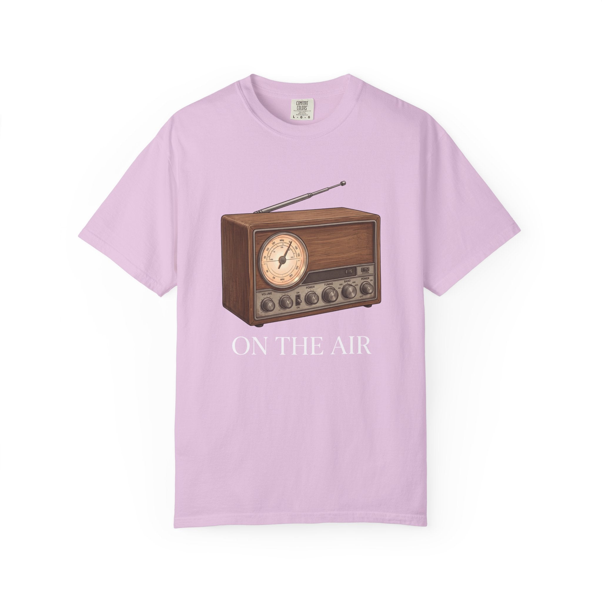 Vintage Radio "On The Air" T-Shirt | Retro Broadcast Tee