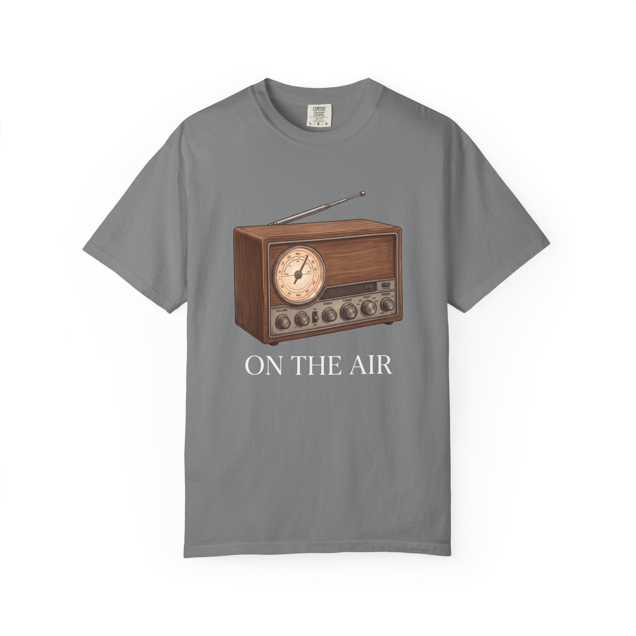 Vintage Radio "On The Air" T-Shirt | Retro Broadcast Tee