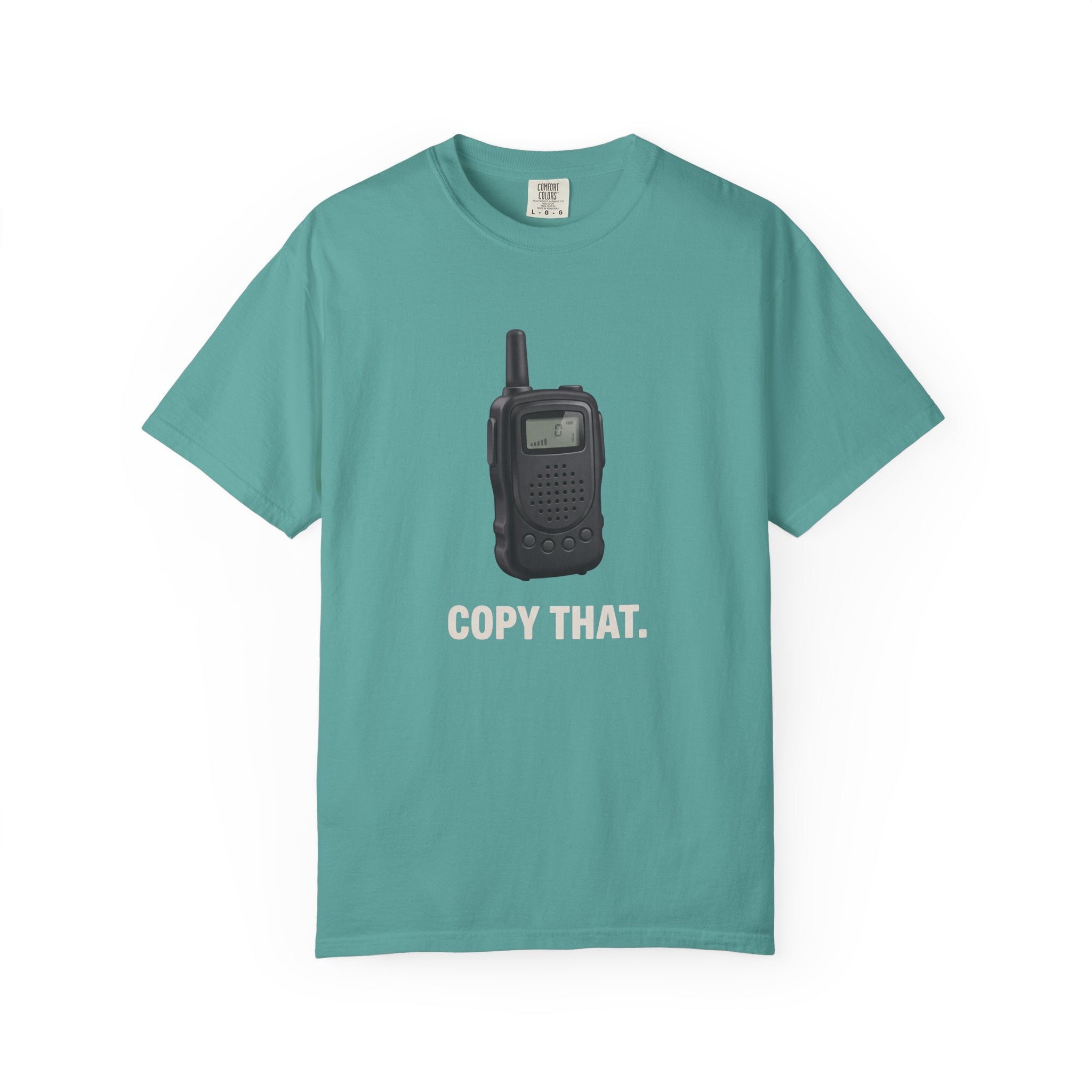 Walkie Talkie Illustration Copy That T-Shirt | Retro Radio Graphic Tee