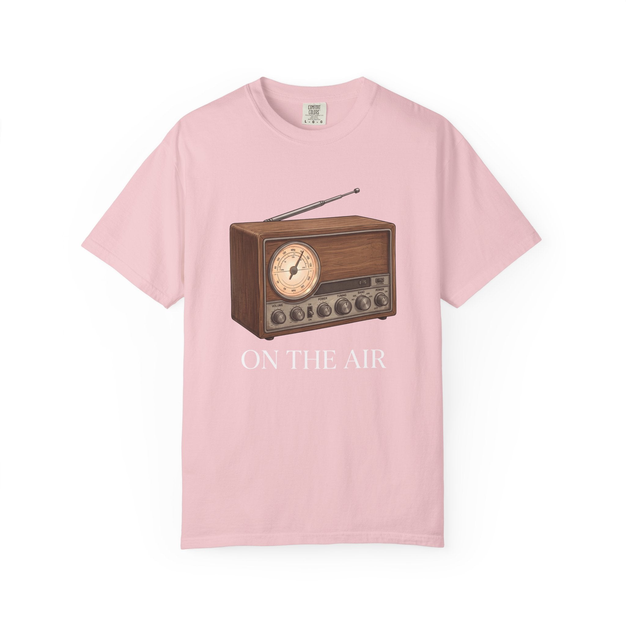 Vintage Radio "On The Air" T-Shirt | Retro Broadcast Tee