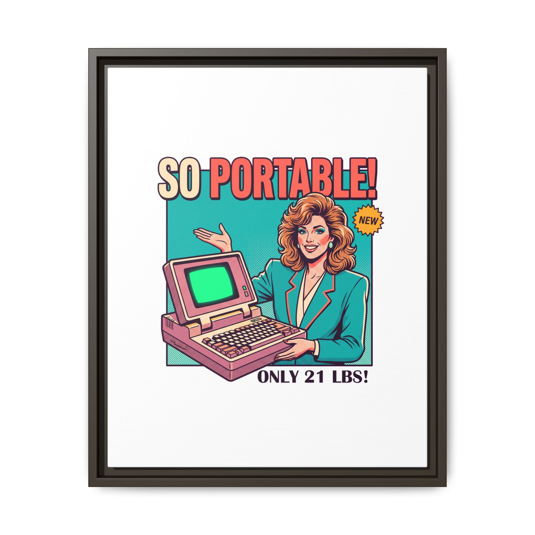 So Portable!  The 21 Pound Laptop Revolution