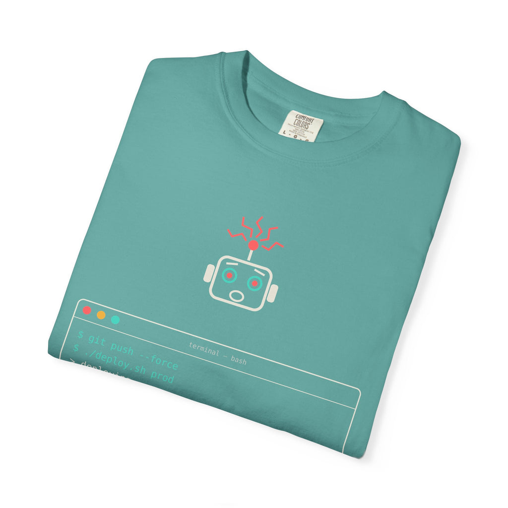 Deploy on Friday Funny Programmer T-Shirt, Coding Humor Tee, Software Developer Gift, DevOps Meme Shirt, Tech Nerd Gift for Coders