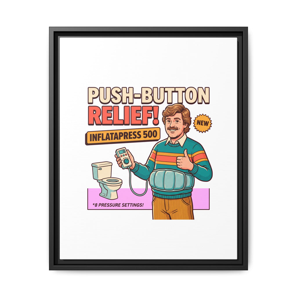 Push-Button Relief Inflatable Belt Canvas