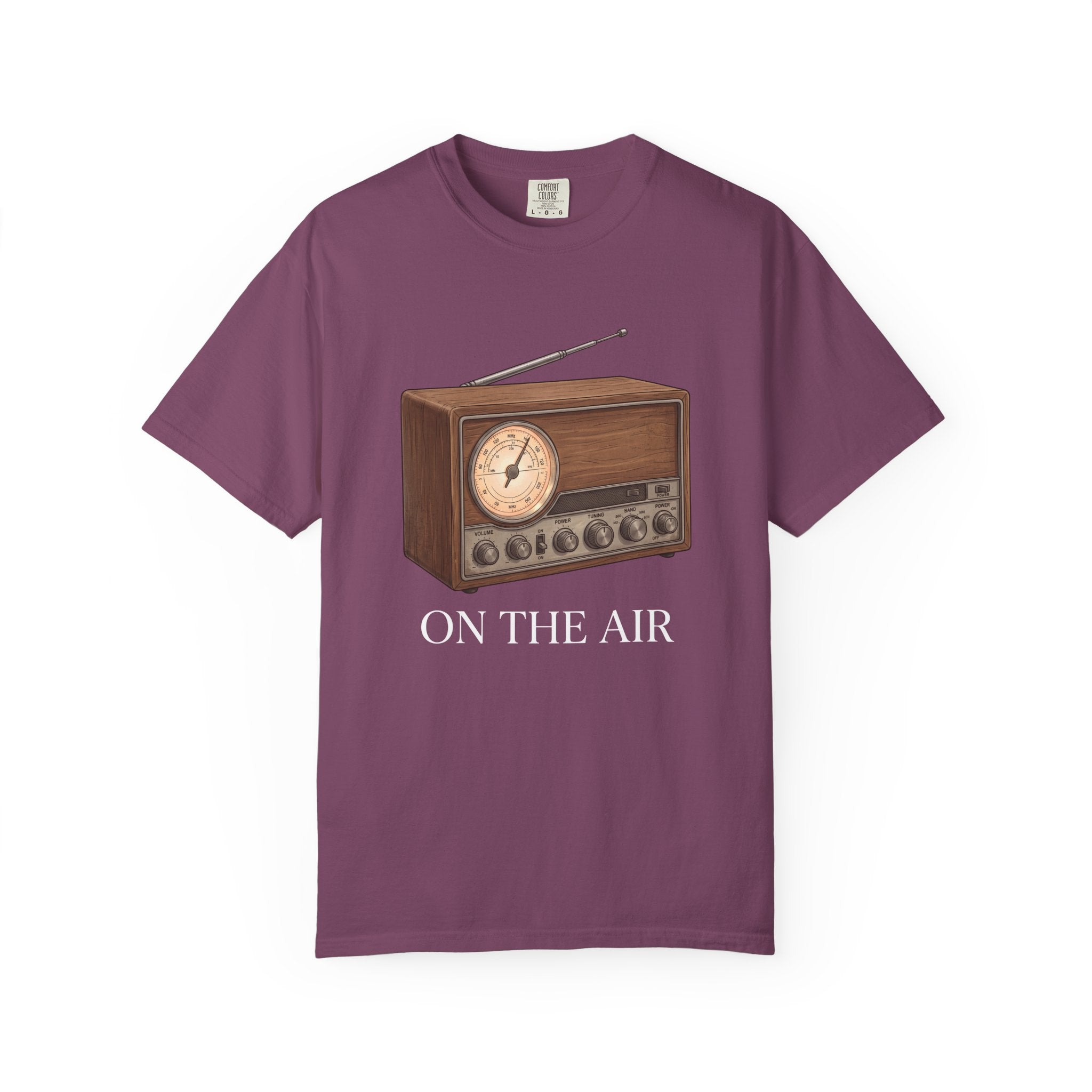 Vintage Radio "On The Air" T-Shirt | Retro Broadcast Tee