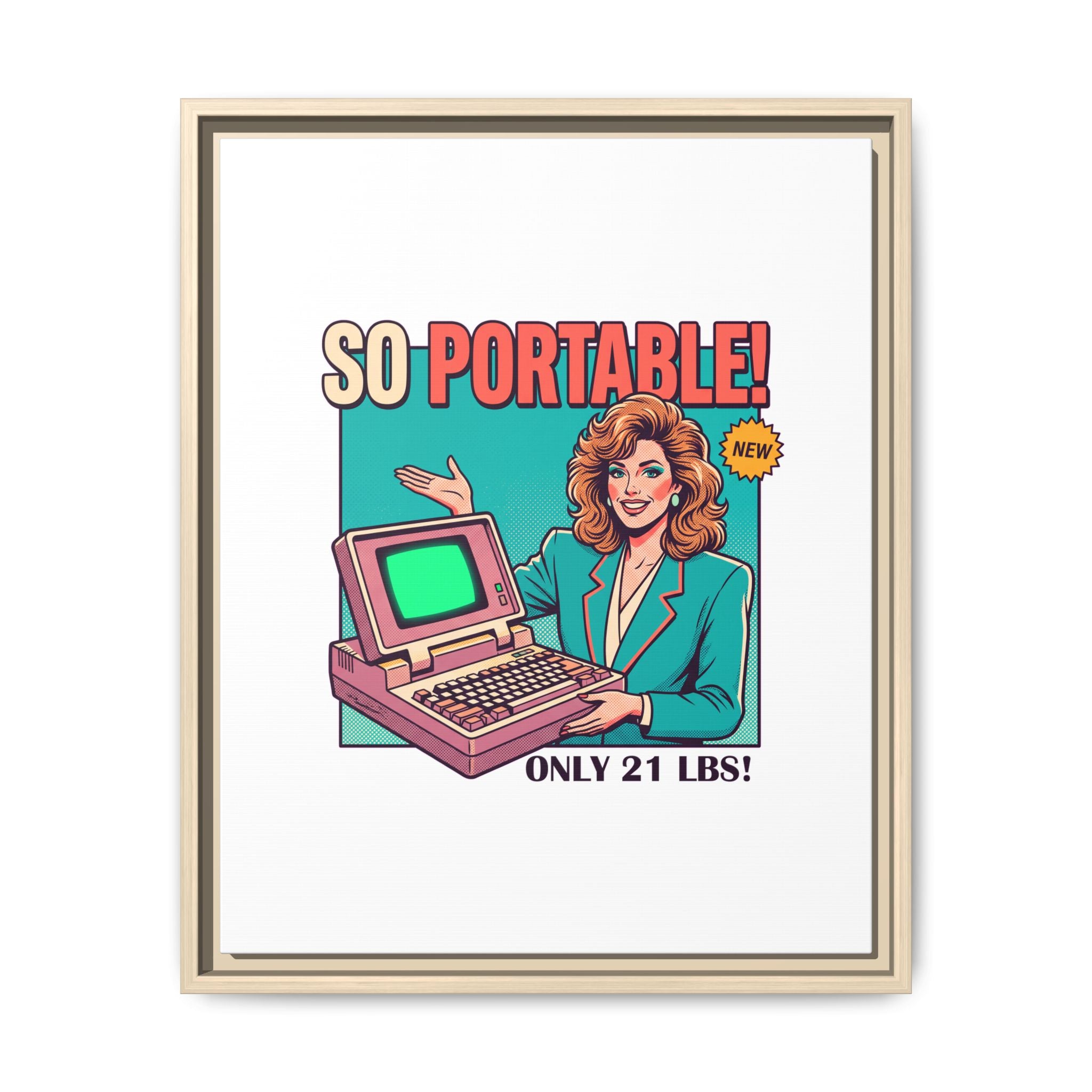 So Portable!  The 21 Pound Laptop Revolution
