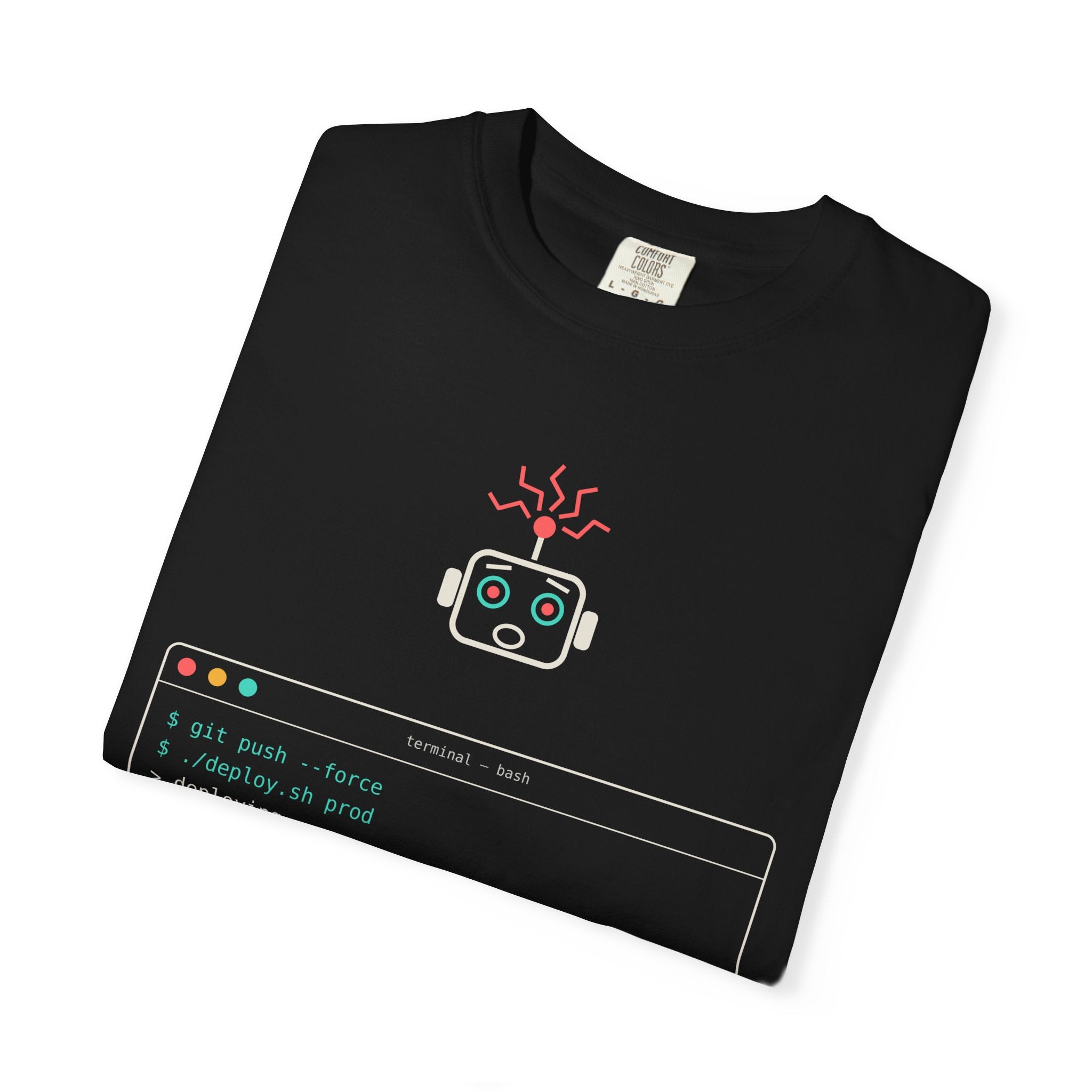 Deploy on Friday Funny Programmer T-Shirt, Coding Humor Tee, Software Developer Gift, DevOps Meme Shirt, Tech Nerd Gift for Coders