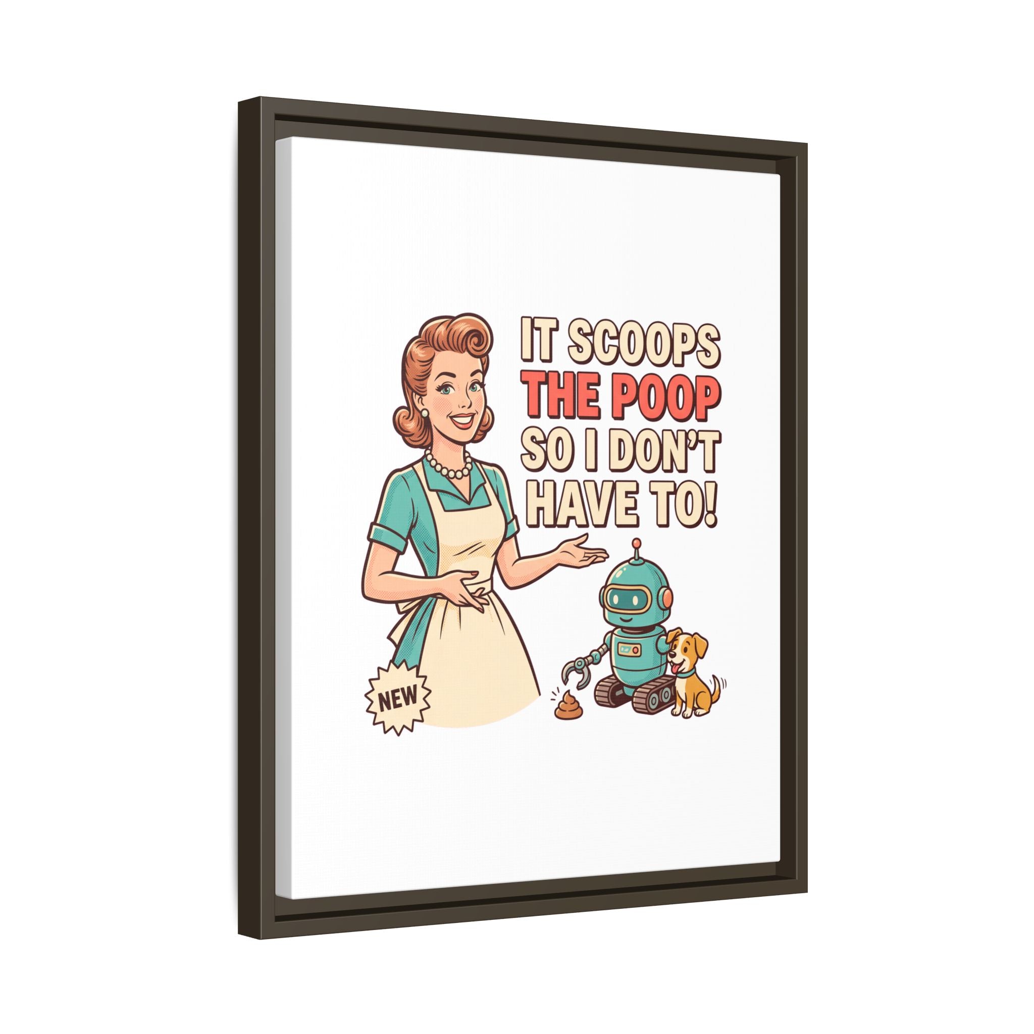 PoopBot 3000 It Scoops the Poop So I Dont Have To