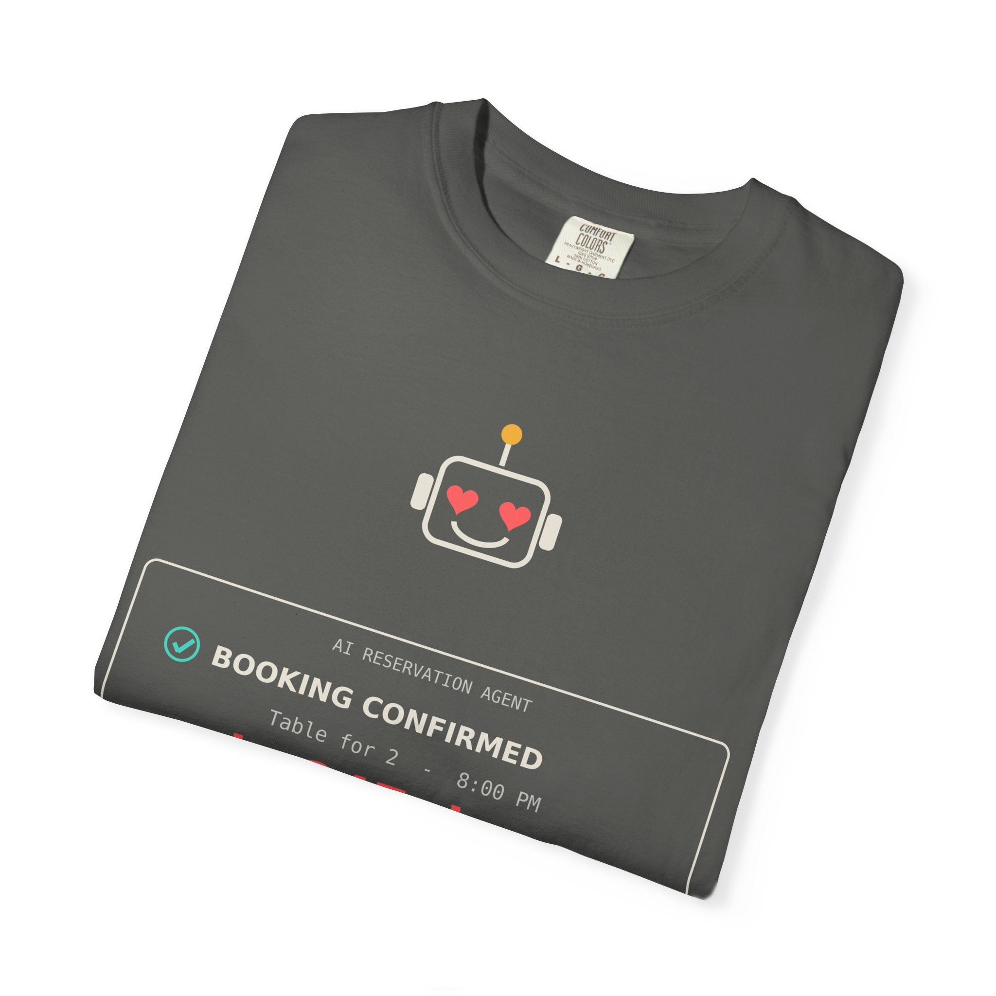 AI Booking Agent Funny Tech T-Shirt, AI Fail Meme Tee, Programmer Gift, Developer Humor Shirt, Software Engineer Nerd Gift